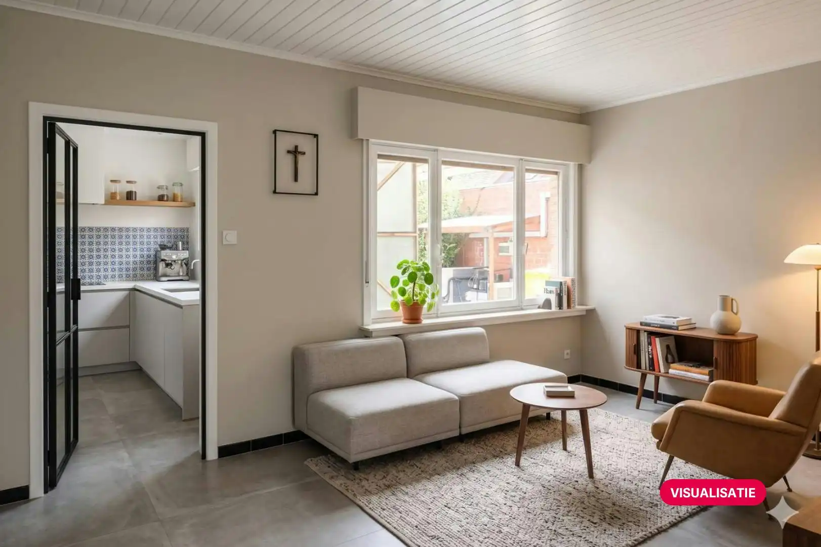 Huis te koop met veel potentieel en tuin te Wondelgem foto 6