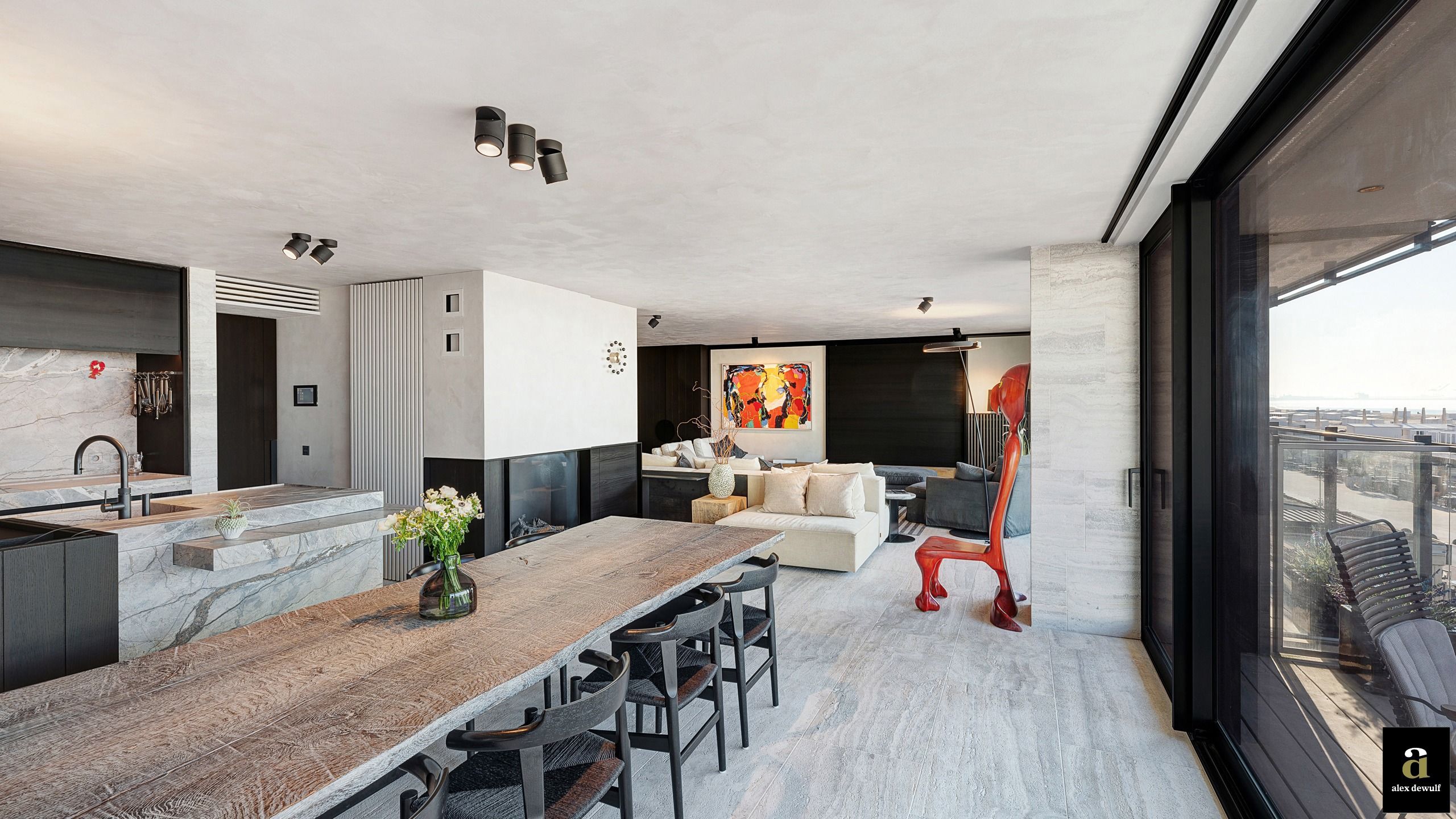 Exclusief appartement (243 m²) met 12,5 m gevelbreedte en  zeezicht – residentie “Midan” op het Rubensplein. foto 7