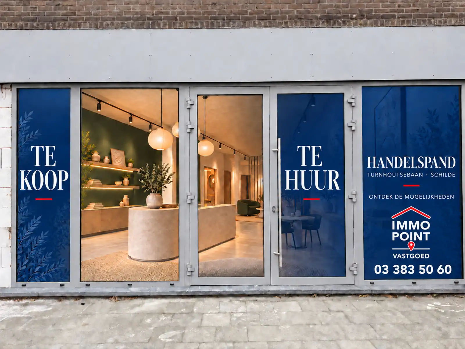 HANDELSPAND MET UITZONDERLIJKE VISIBILITEIT CENTRUM SCHILDE foto {{pictureIndex}}