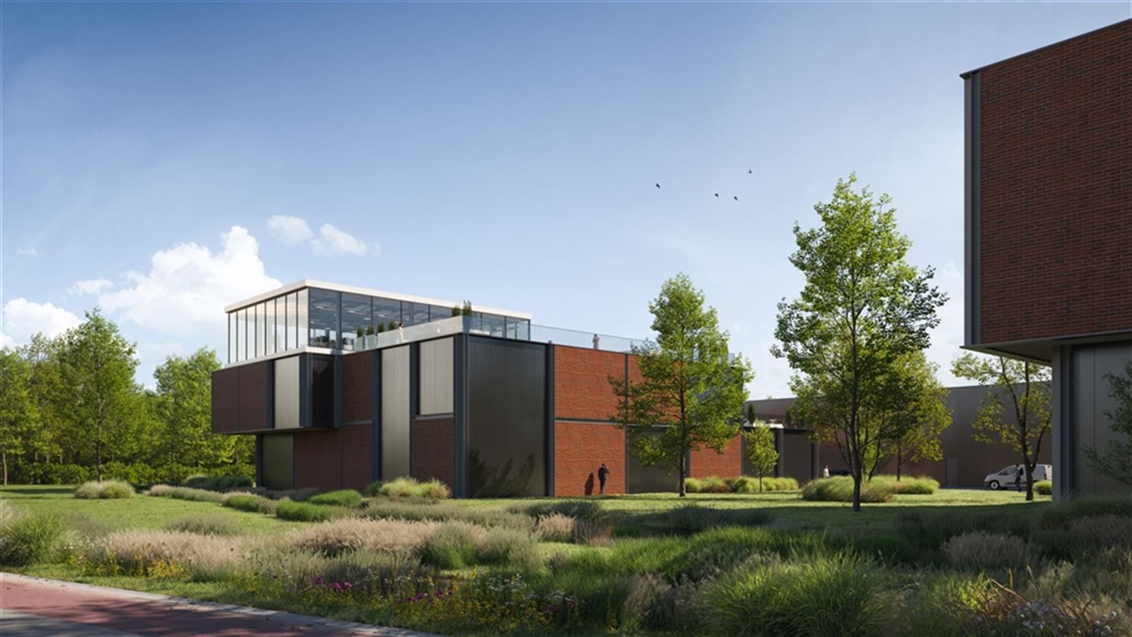 Nieuwbouw KMO units op bedrijvenpark C-Site te Hasselt foto 10