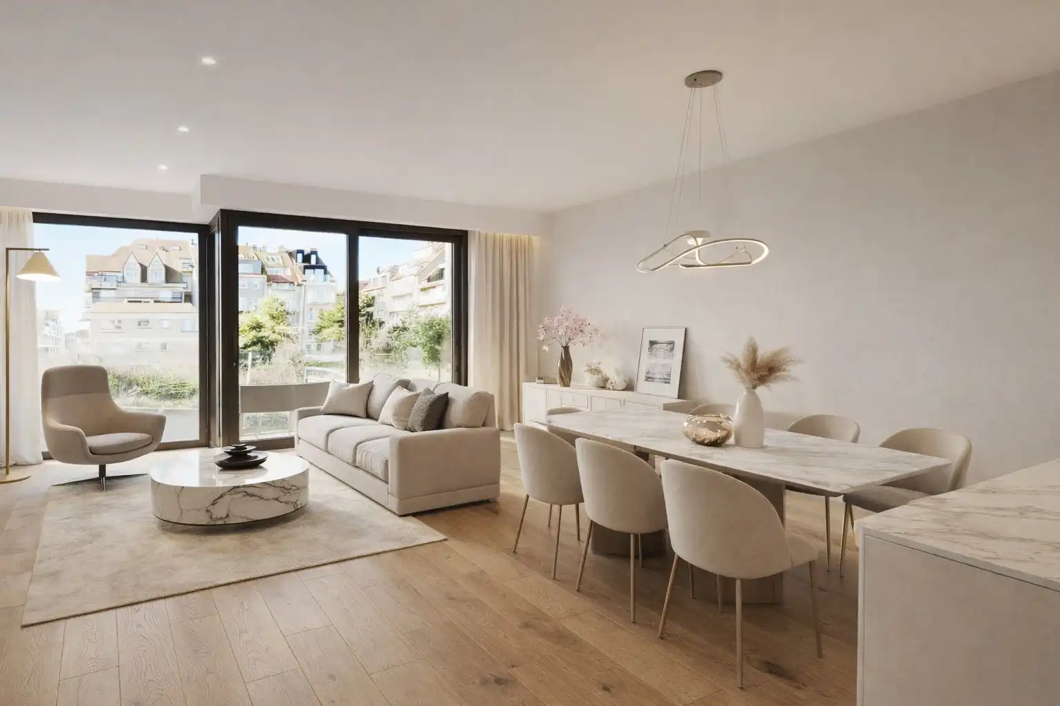 Nieuwbouw woonappartement (204m²) grenzend aan de zonnekant van het Yzerpark met open zicht foto 3
