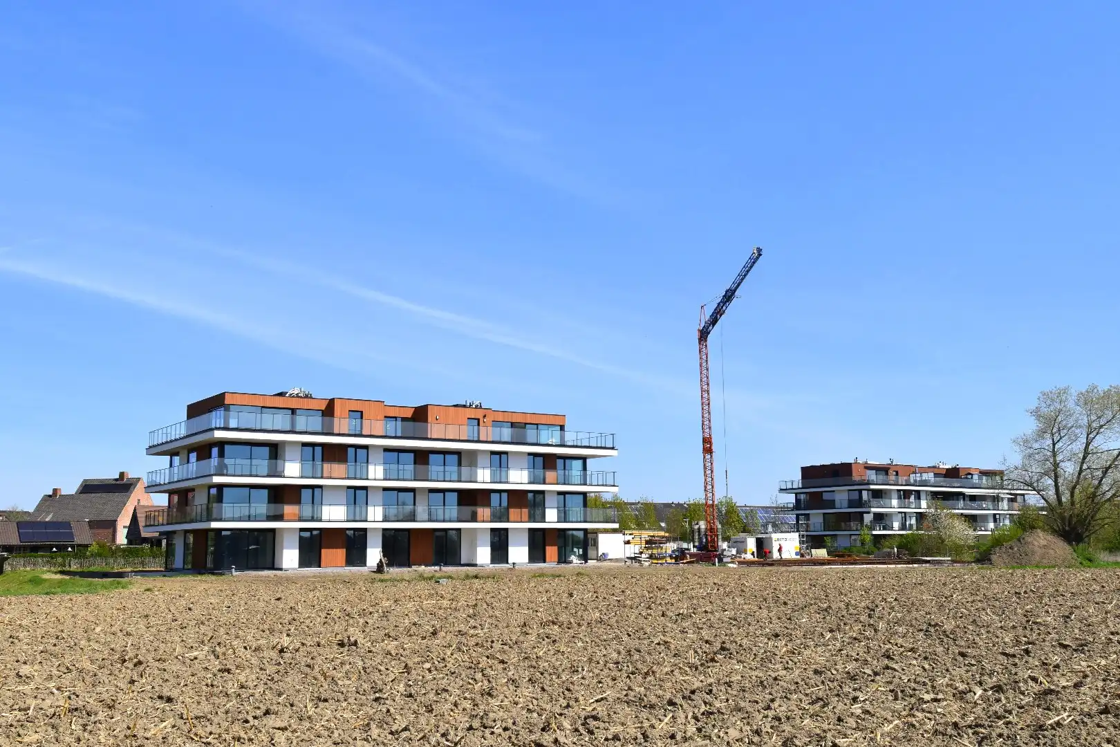 Nieuwbouwappartementen in residentie "Weids II" te koop vlakbij Gullegem-centrum foto {{pictureIndex}}