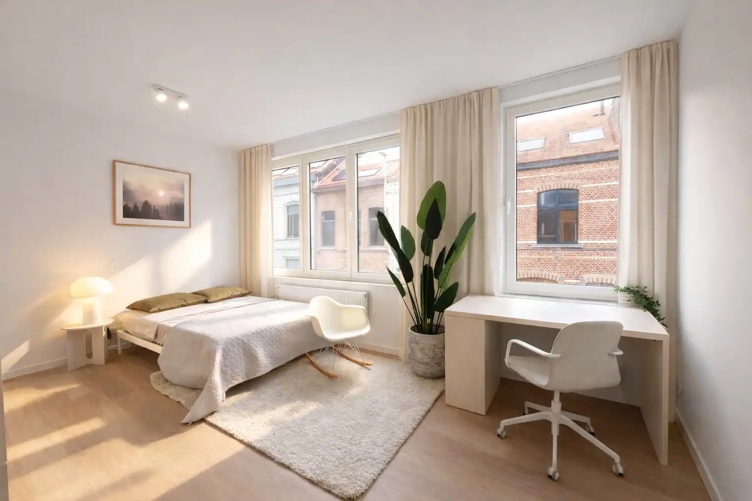 Vernieuwbouw 6 studentenkamers eigen sanitair foto 2