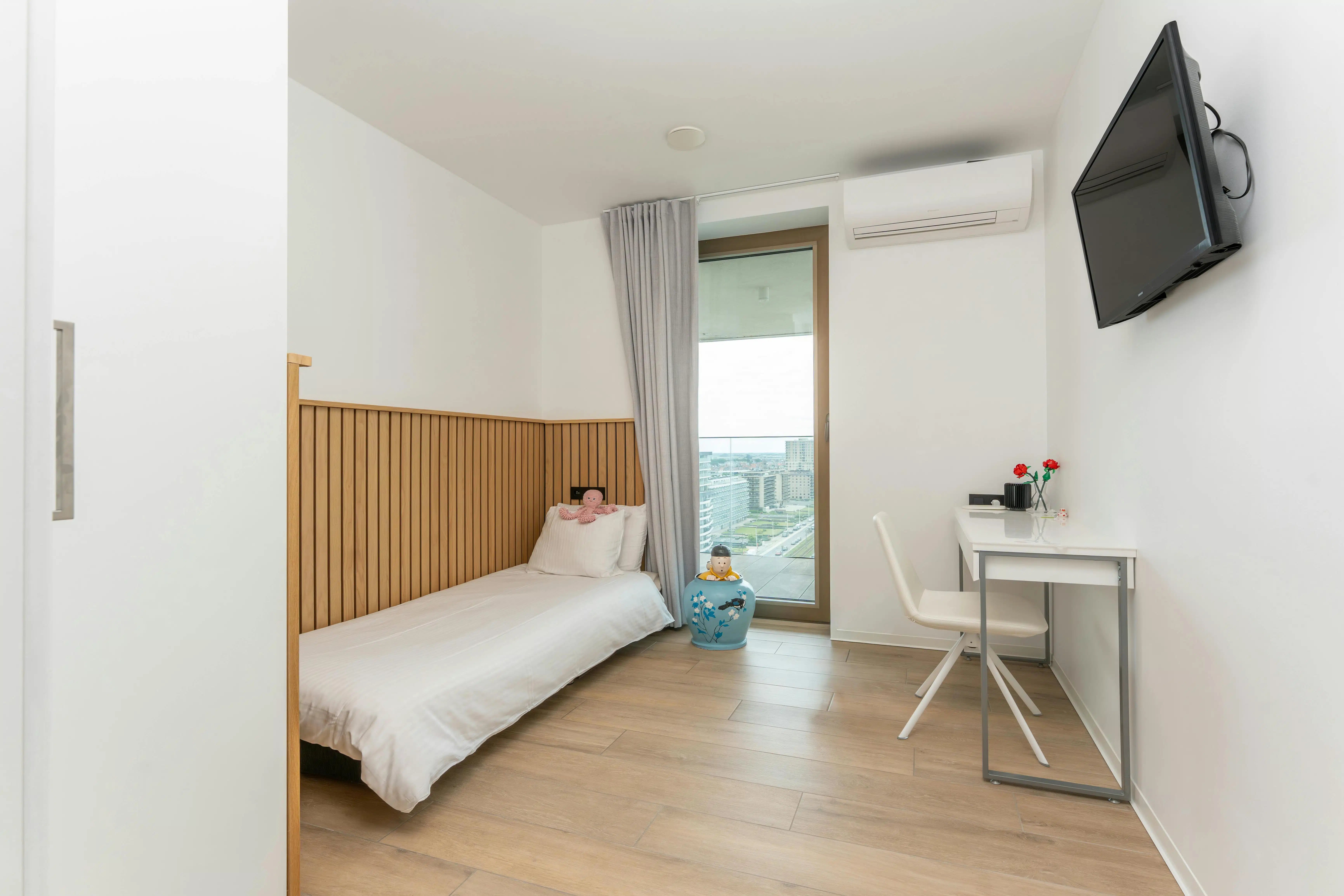 Penthouse met 3 slaapkamers en frontaal zeezicht te Oostende  foto 17