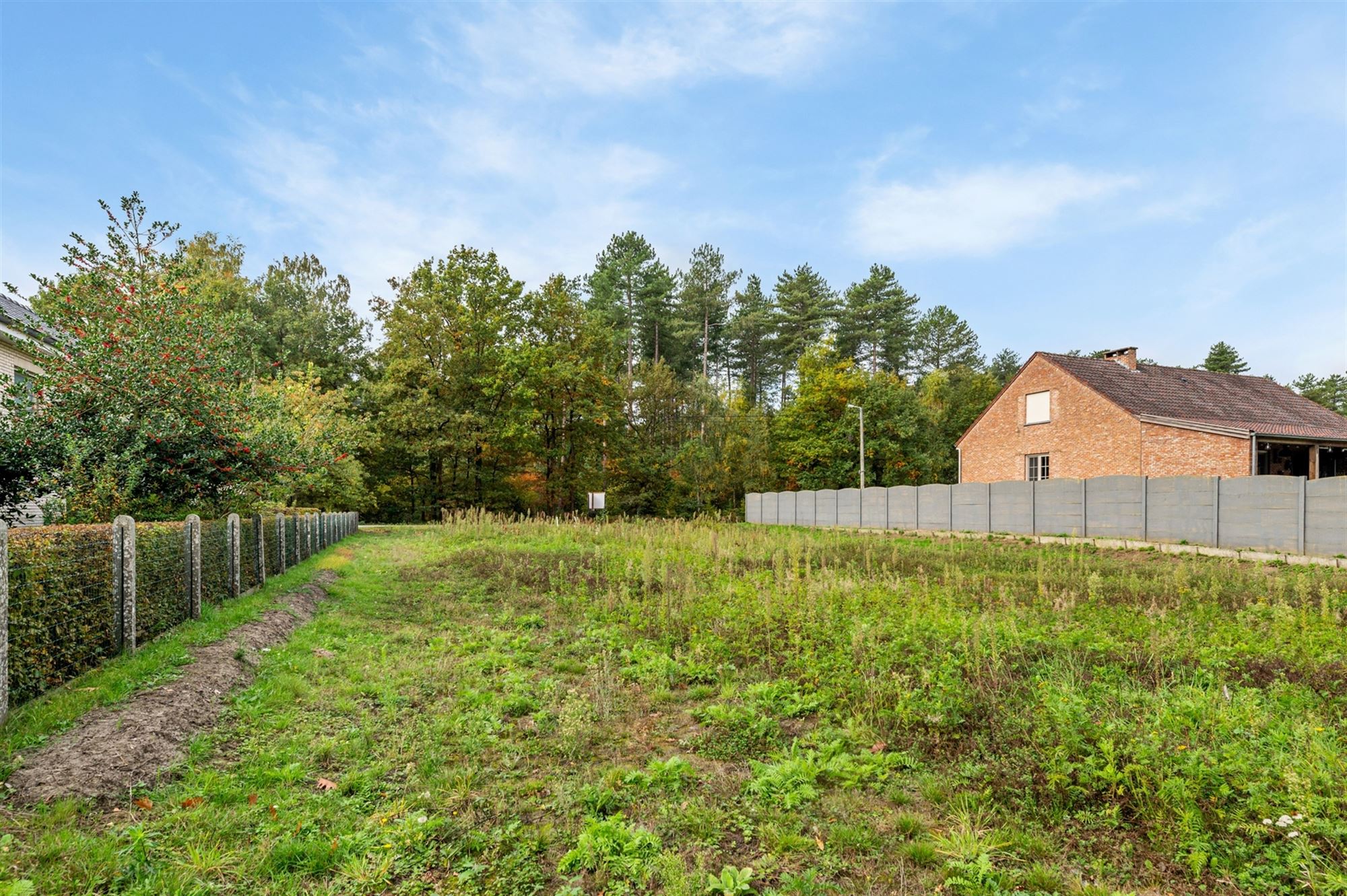 PRACHTIGE BOUWGROND OB 1380M2 TEGEN GROENE OMGEVING foto 5