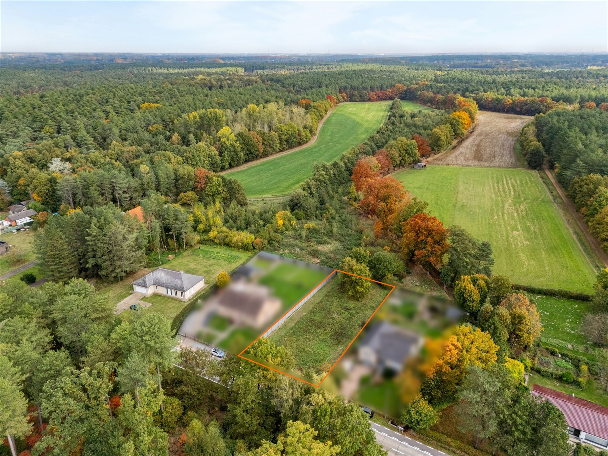 PRACHTIGE BOUWGROND OB 1380M2 TEGEN NATUURGEBIED foto 5