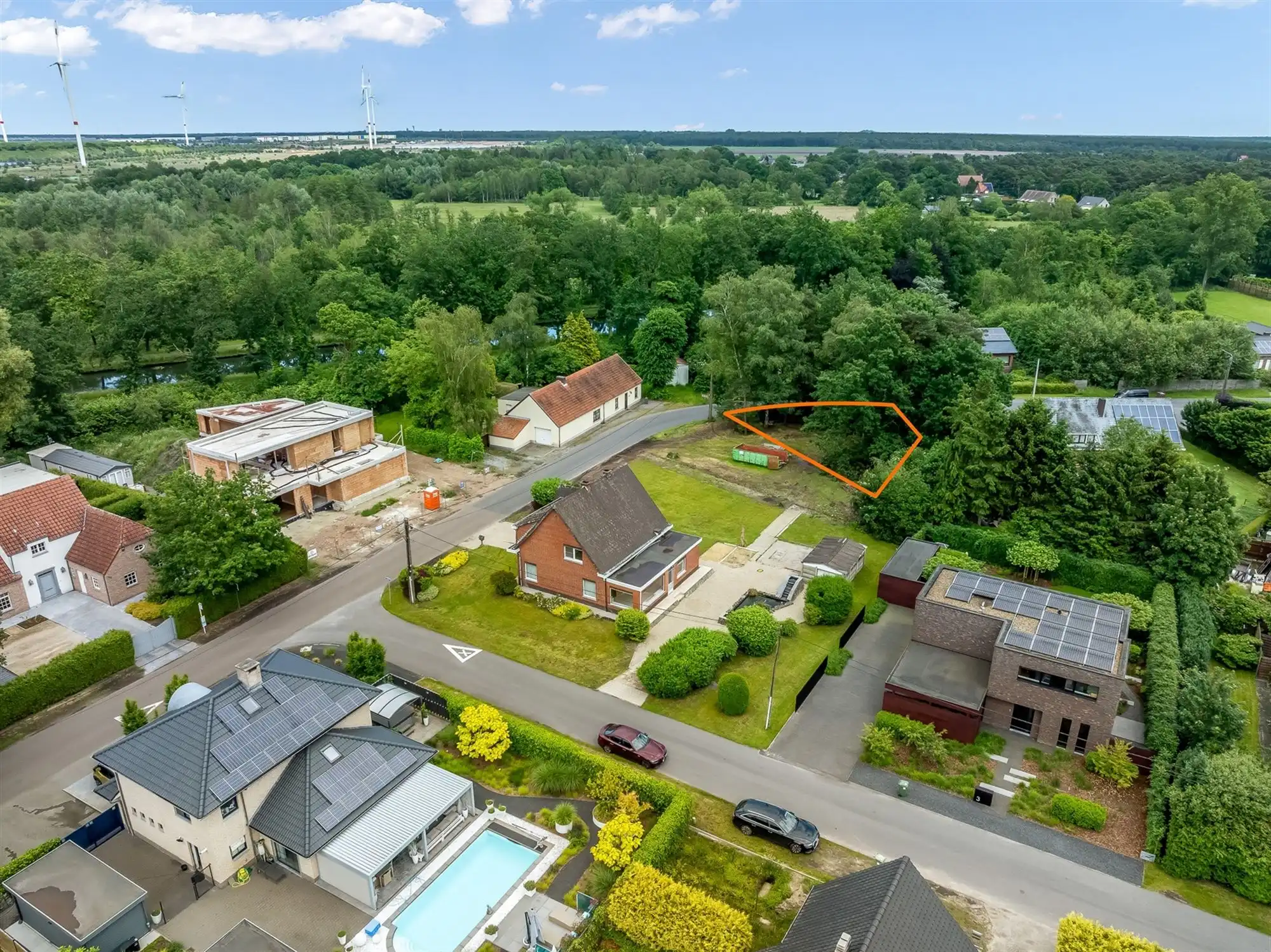 ZUIDGERICHTE BOUWGROND OB VAN 687M2 VLAKBIJ NATUURGEBIED foto 10