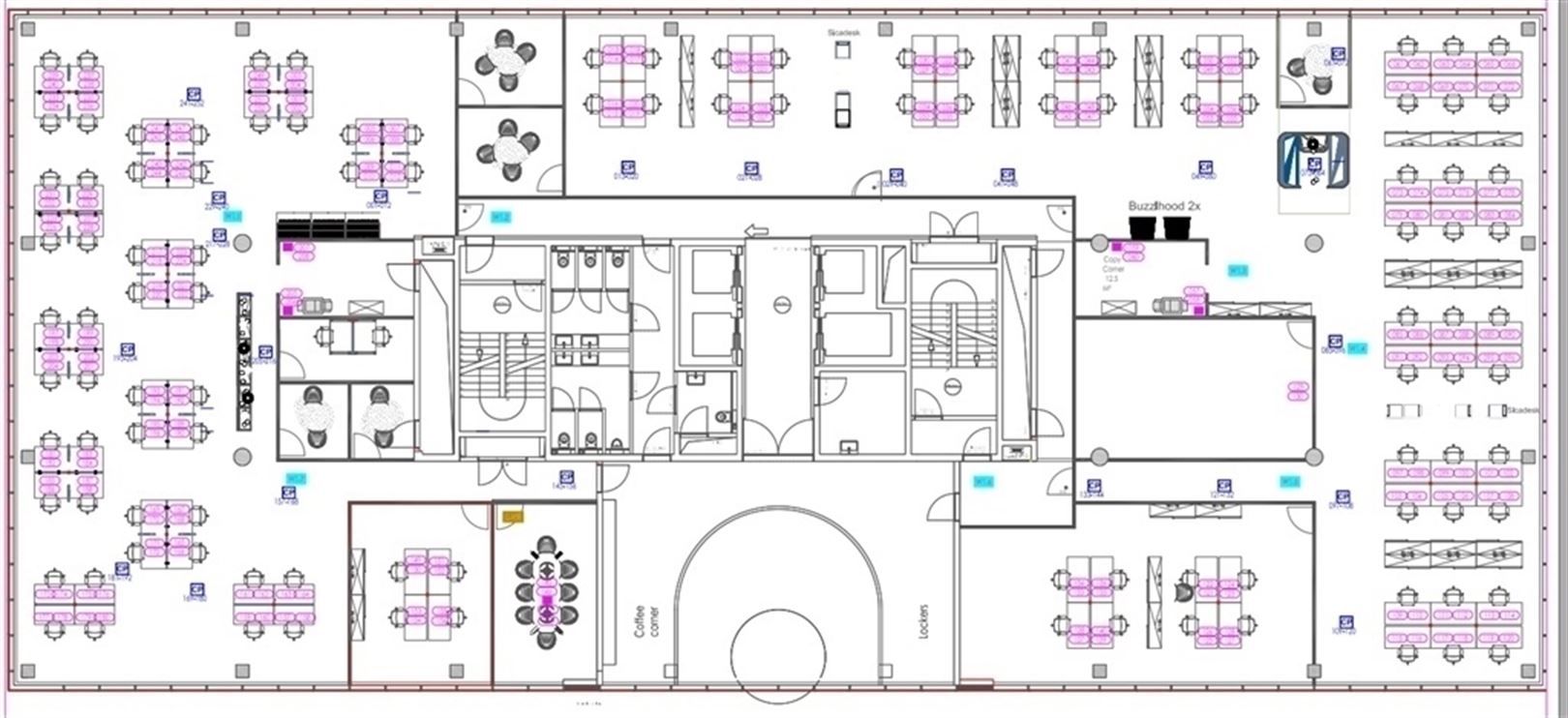 Breeam Excellent kantoren in de Blue Towers foto 10