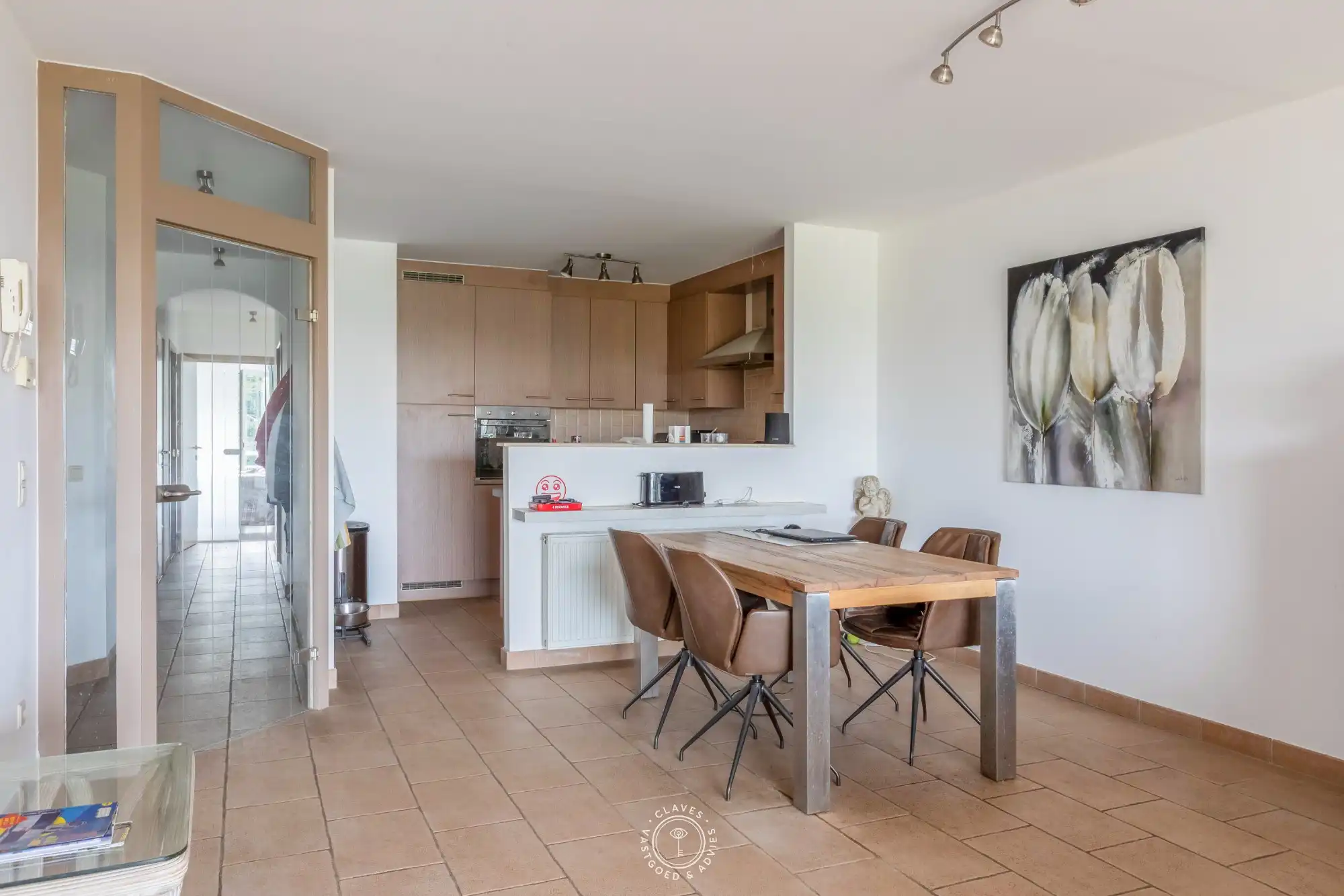 Appartement met twee terrassen, een garagebox en havenzicht in Blankenberge foto 7