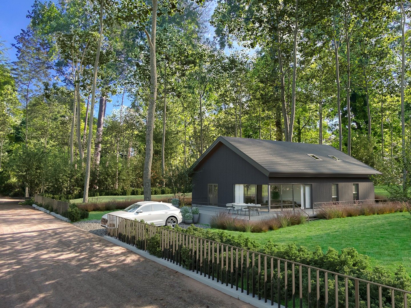 Rustig gelegen perceel van 2.014 m² in een groene omgeving foto {{pictureIndex}}