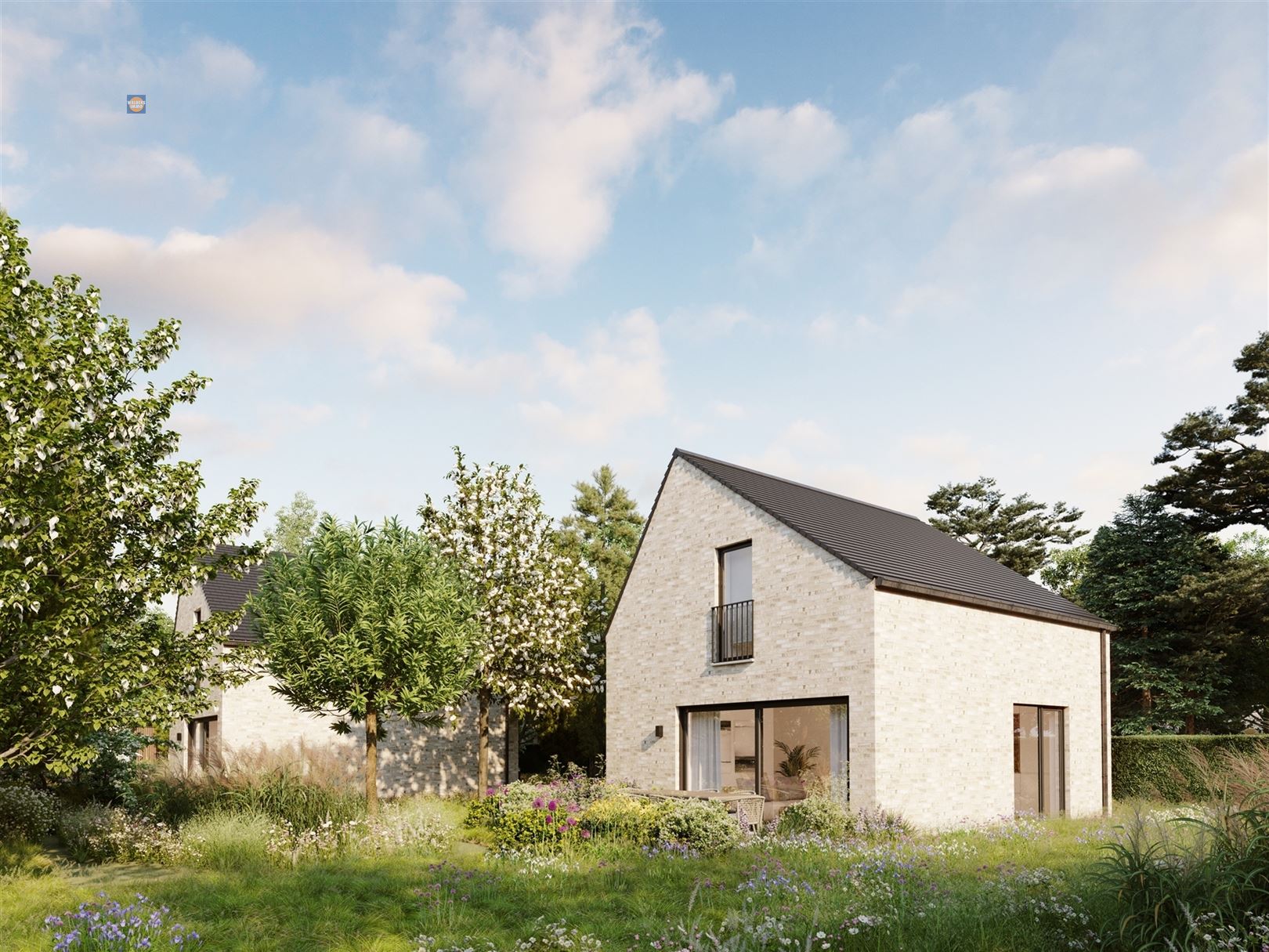 Ruimere natuurwoning met 2 slaapkamers in het groene project Hof ter Heiken foto 3