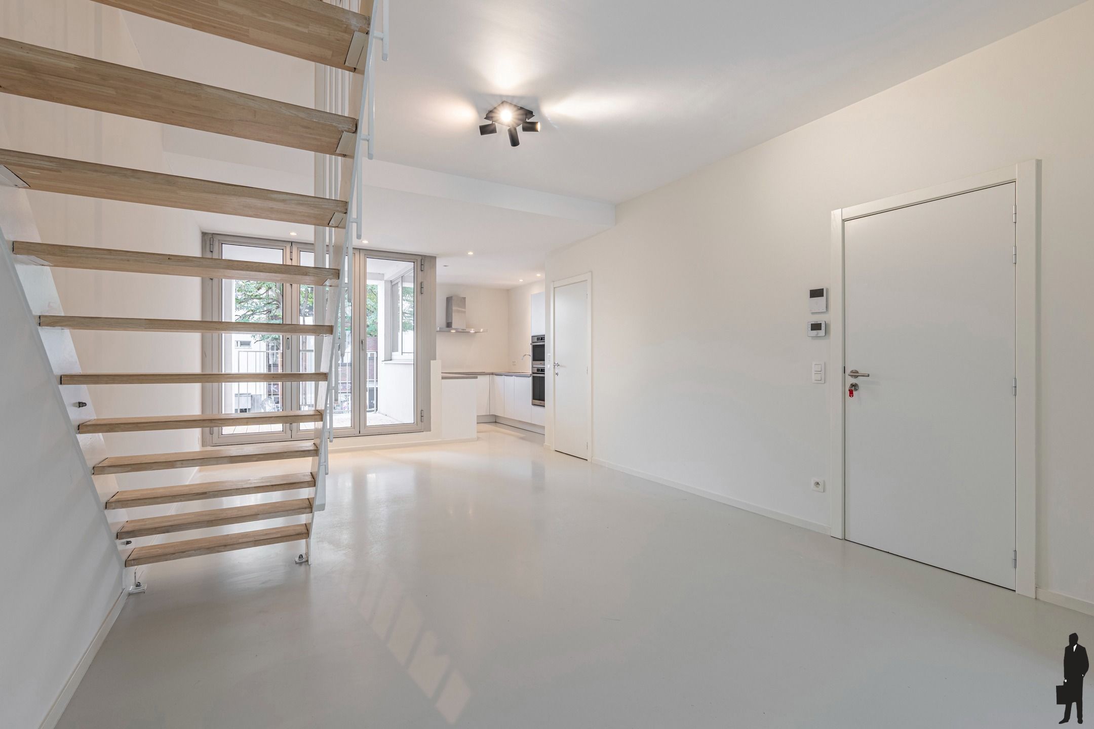 Duplex (ca. 140m²) met 3 slpks, 2 badks en overdekt Z terras foto 4