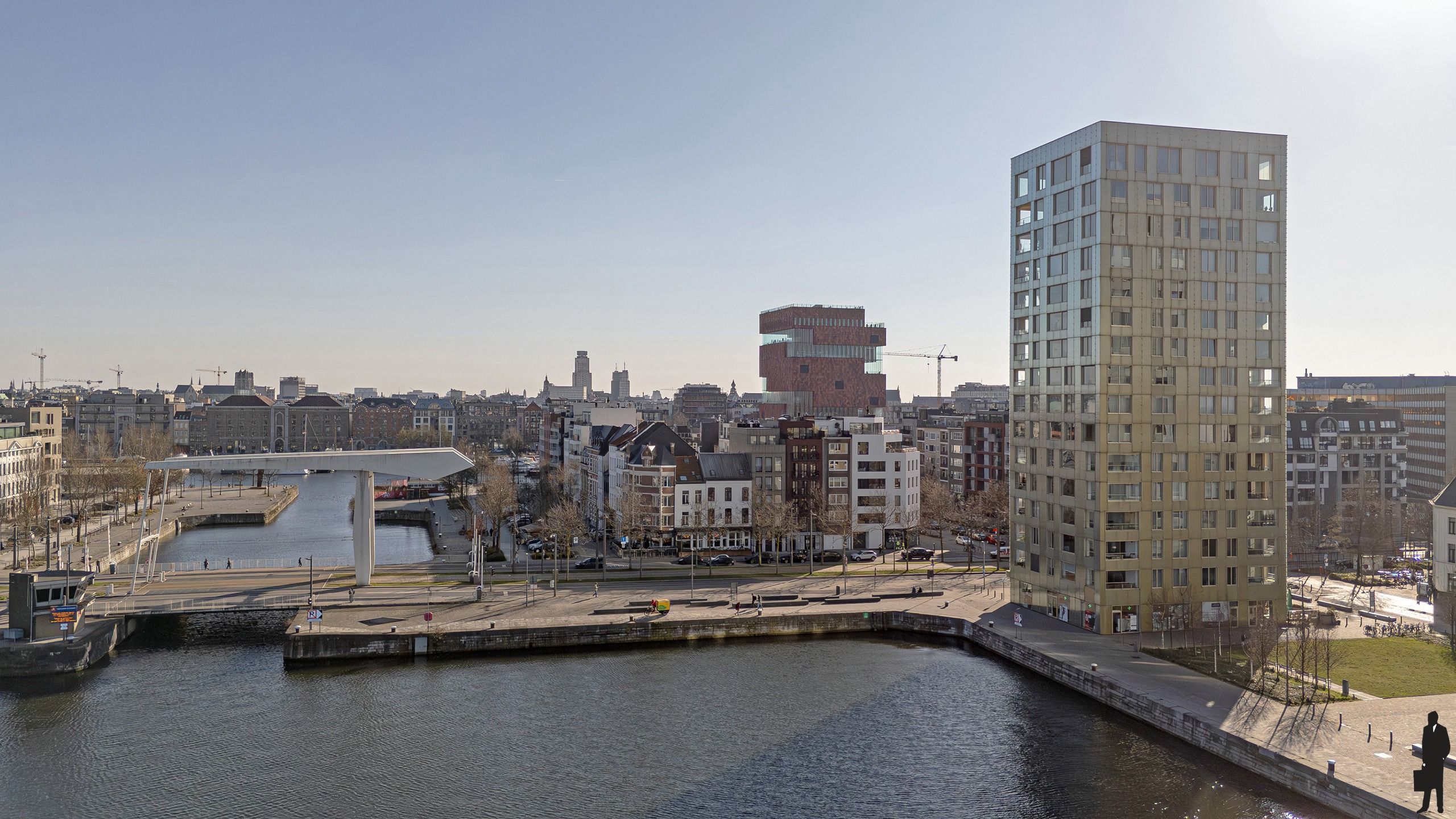 Stijlvol appartement met zicht over het Eilandje foto 4
