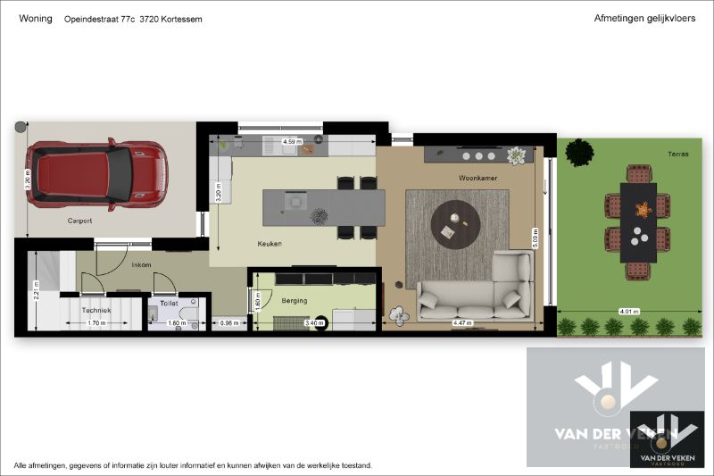 Onderhoudsvriendelijke, recente 'nieuw'bouwwoning met 3 slaapkamers op een centrale ligging foto 3