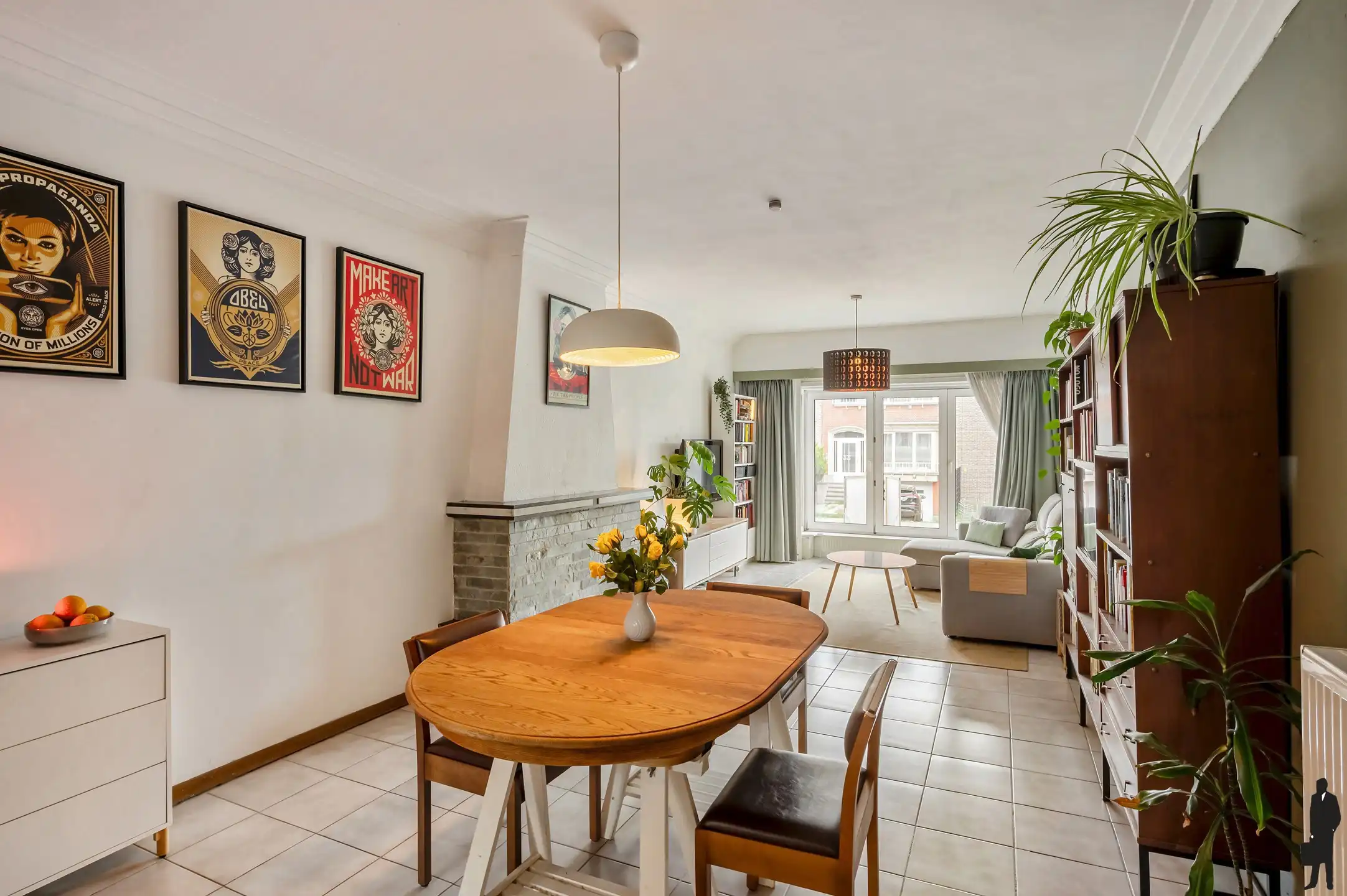 Charmant gelijkvloersappartement met grote tuin en garage foto {{pictureIndex}}