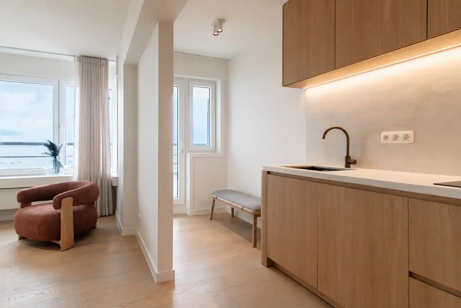 Volledig gerenoveerd twee slaapkamerappartement van 89 m² met een gunstige EPC-score B. foto 13