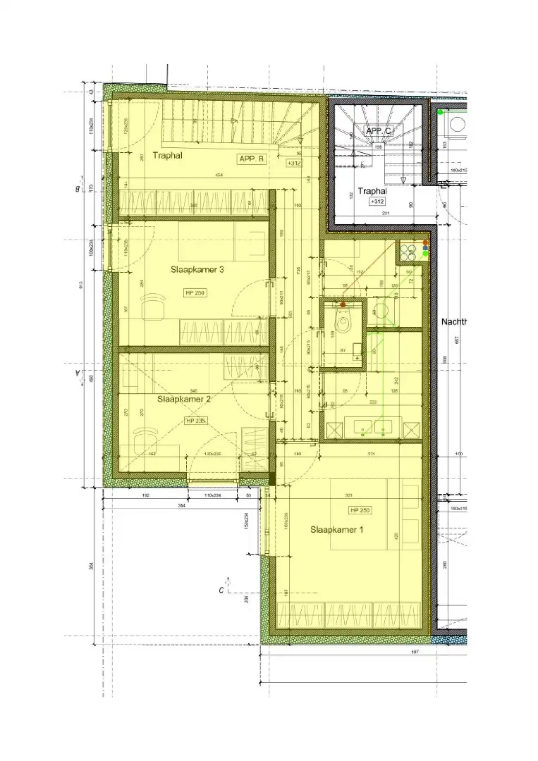 Energiezuinig appartement met groot zonneterras en 3 slaapkamers (bouwjaar 2022) foto 16