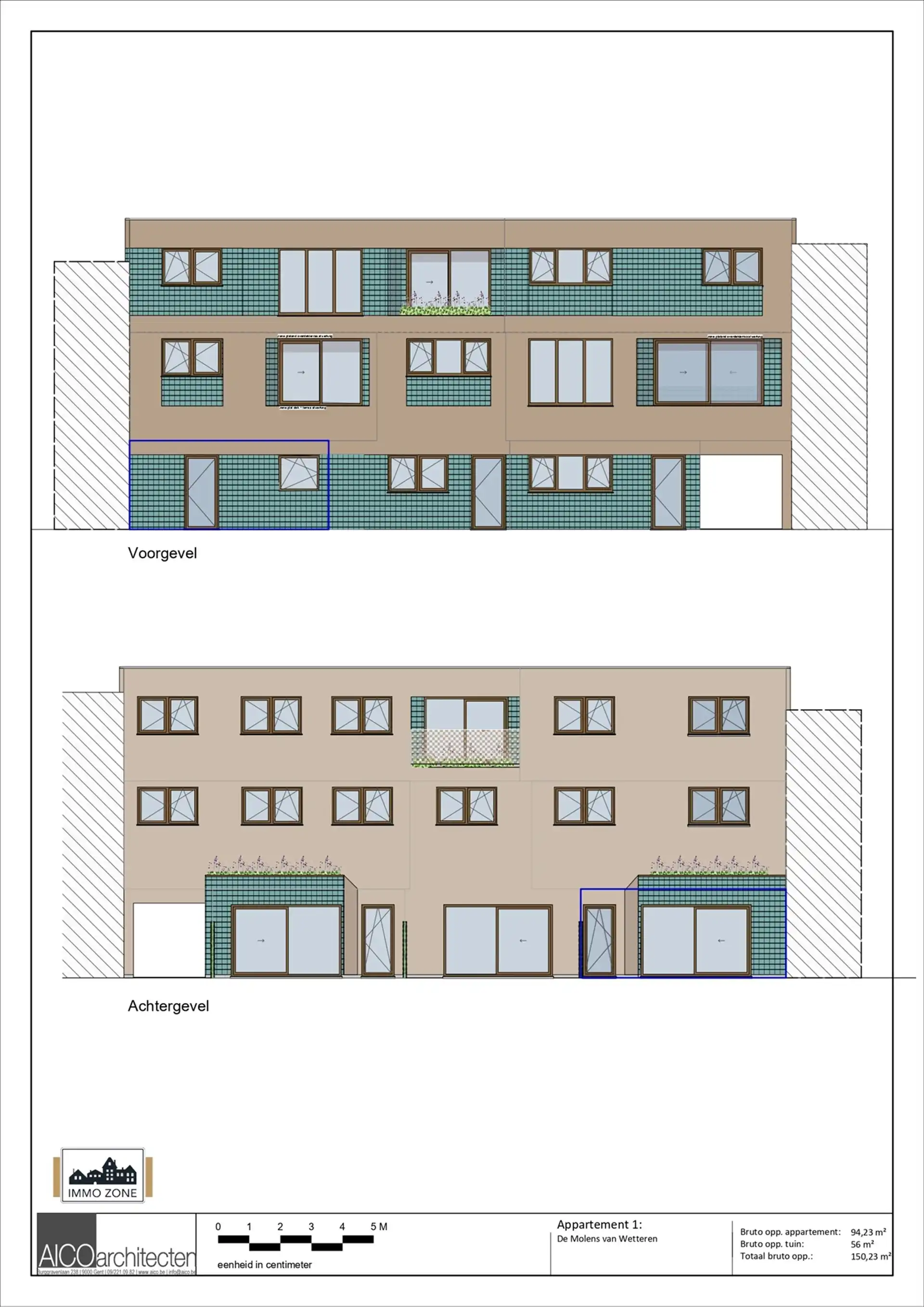 Gelijkvloers appartement met tuin in Wetteren foto 7