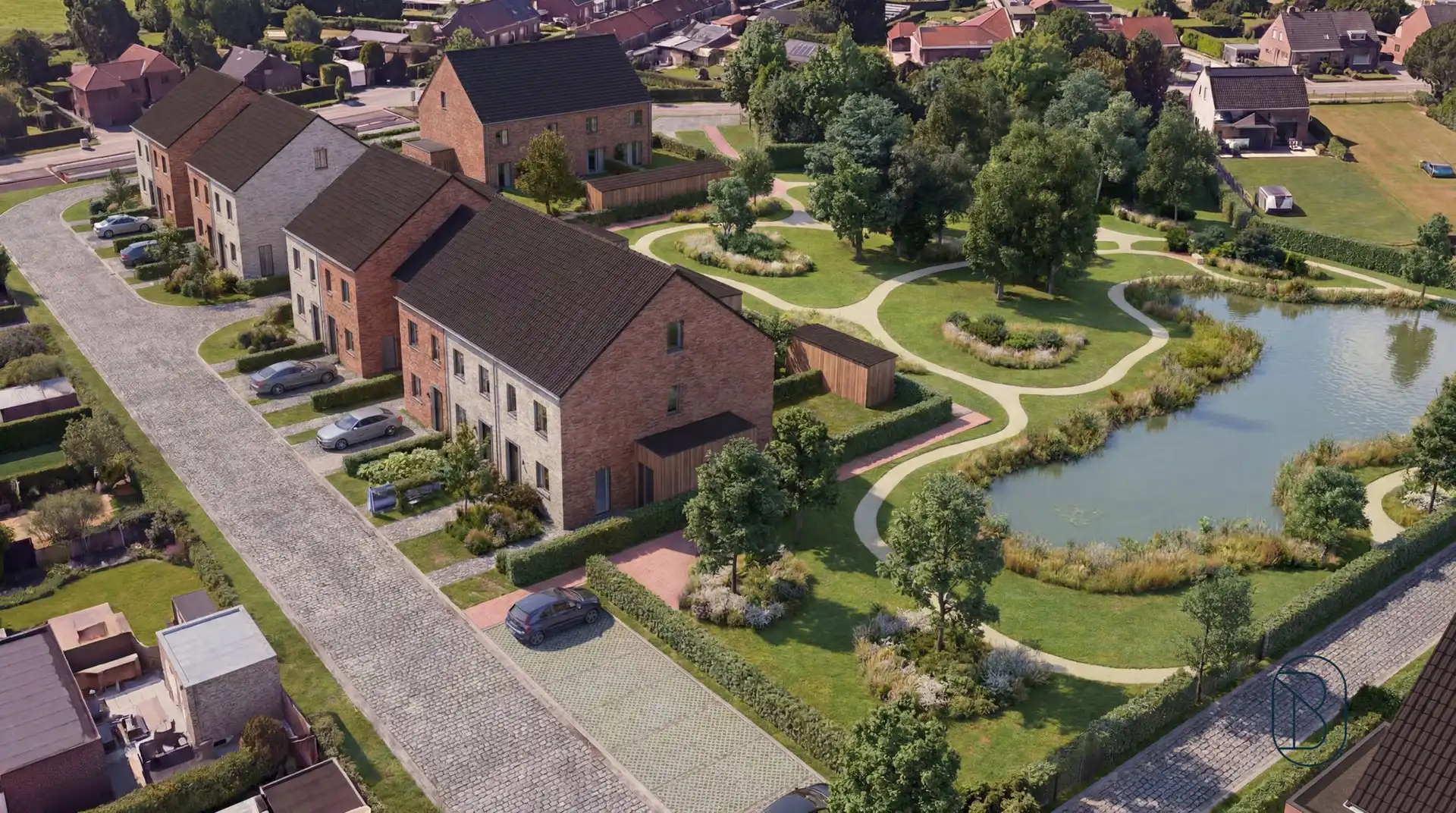 Energiezuinige nieuwbouwwoning in het centrum van Harelbeke foto 17