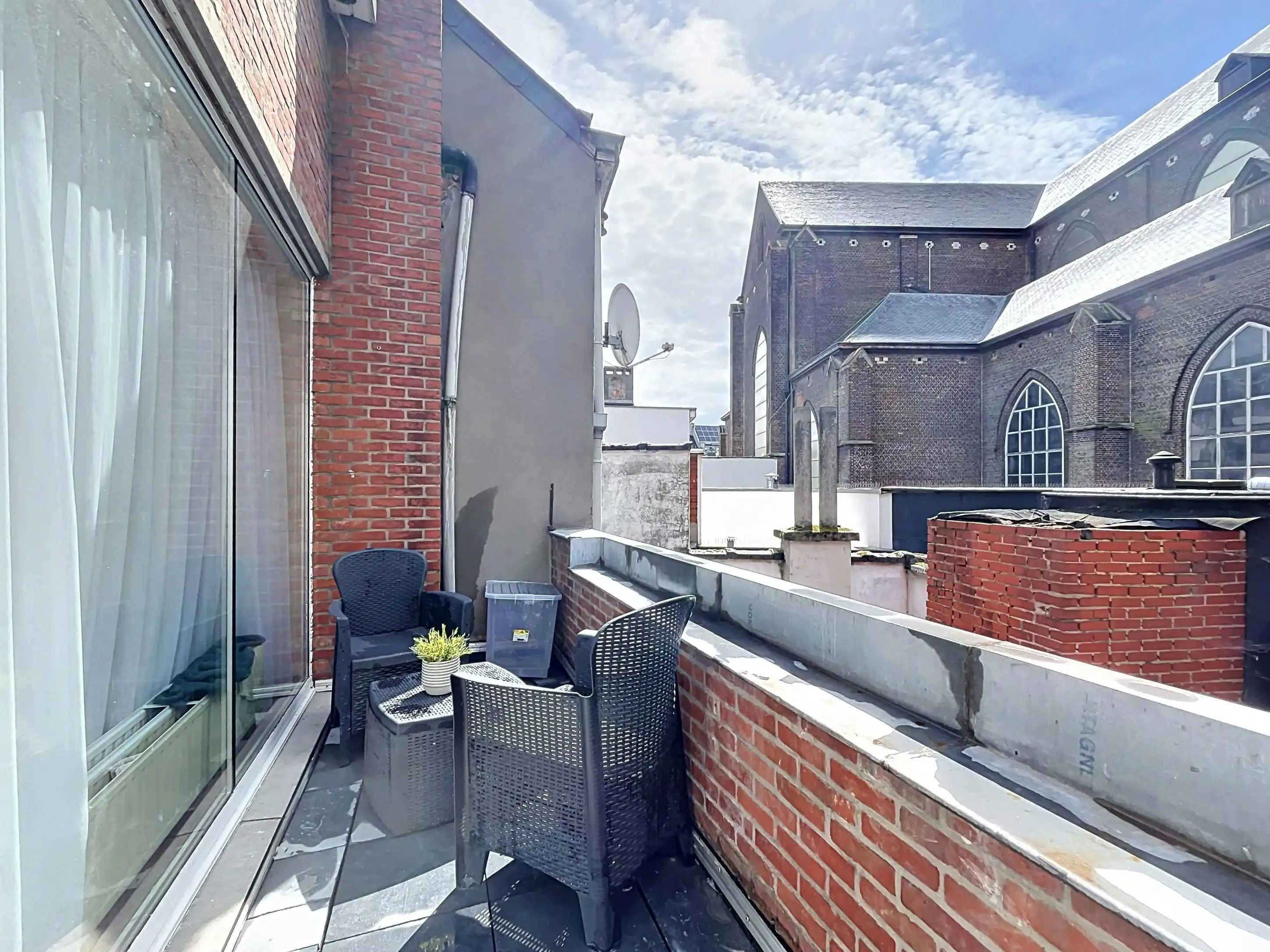 Duplexappartement met 2 slaapkamers en terras in Boom foto 7