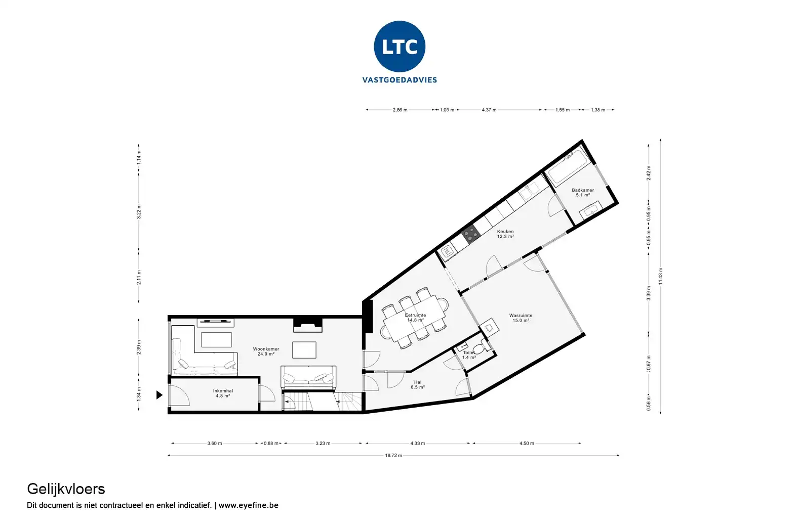 Op te frissen rijwoning op een goede locatie te Tienen foto 24