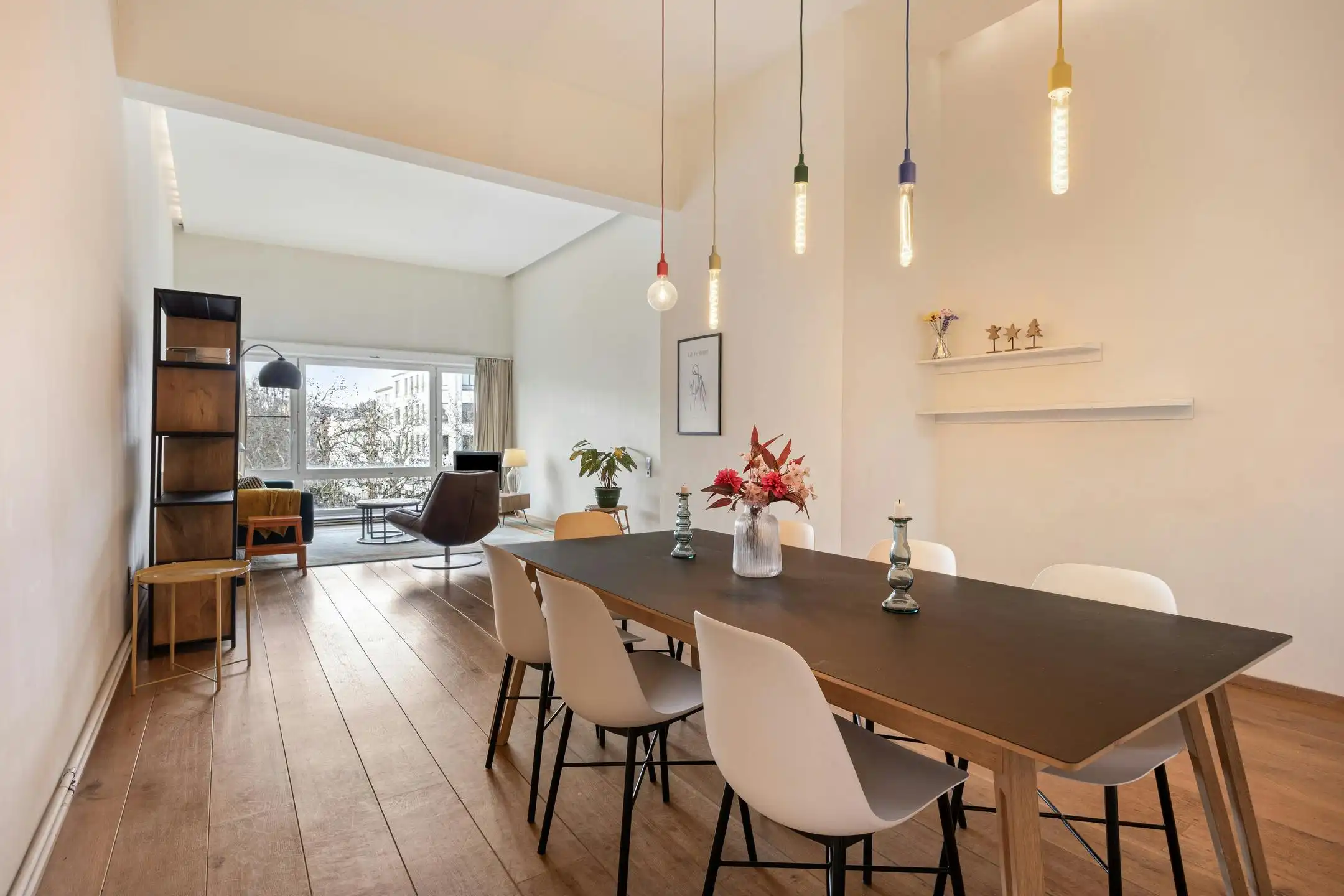 Appartement met twee slaapkamers en terras te koop Antwerpen centrum foto 6