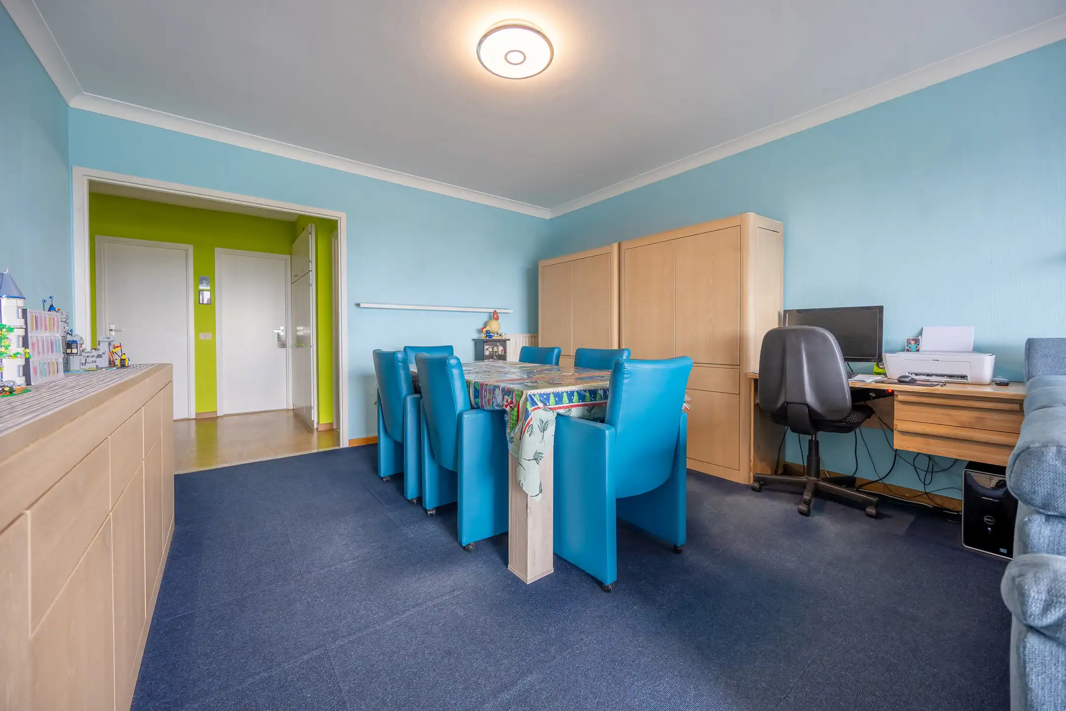 Mooi verzorgd appartement op 12de verdieping  met prachtig zicht, 2 slaapkamers en ondergrondse staanplaats foto 4