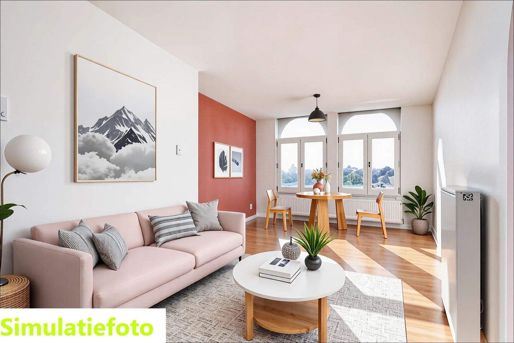 Aangenaam 1-slaapkamerappartement op een toffe locatie foto 2