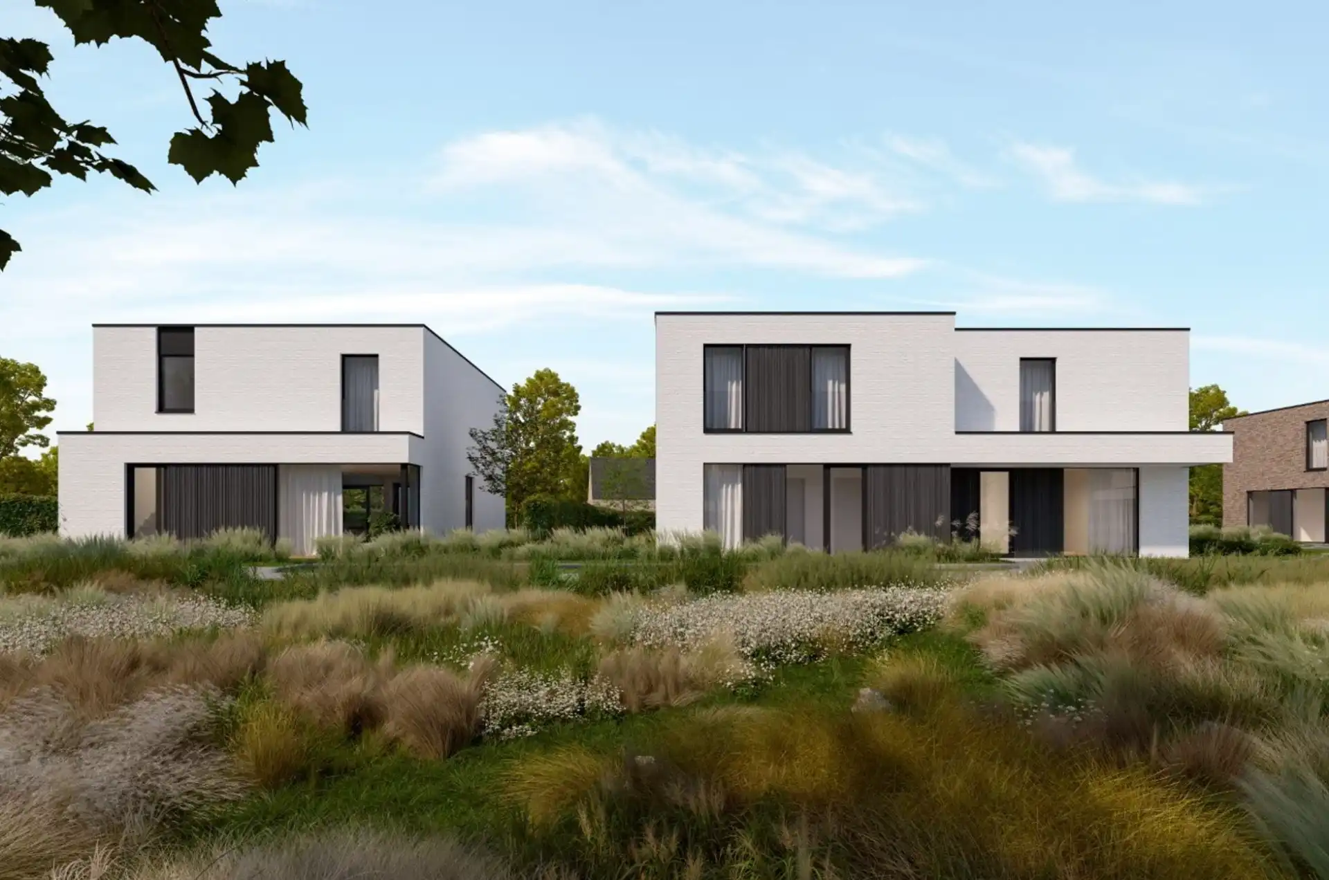 GAVERE-ASPER :Nieuwbouw in groene omgeving foto 2