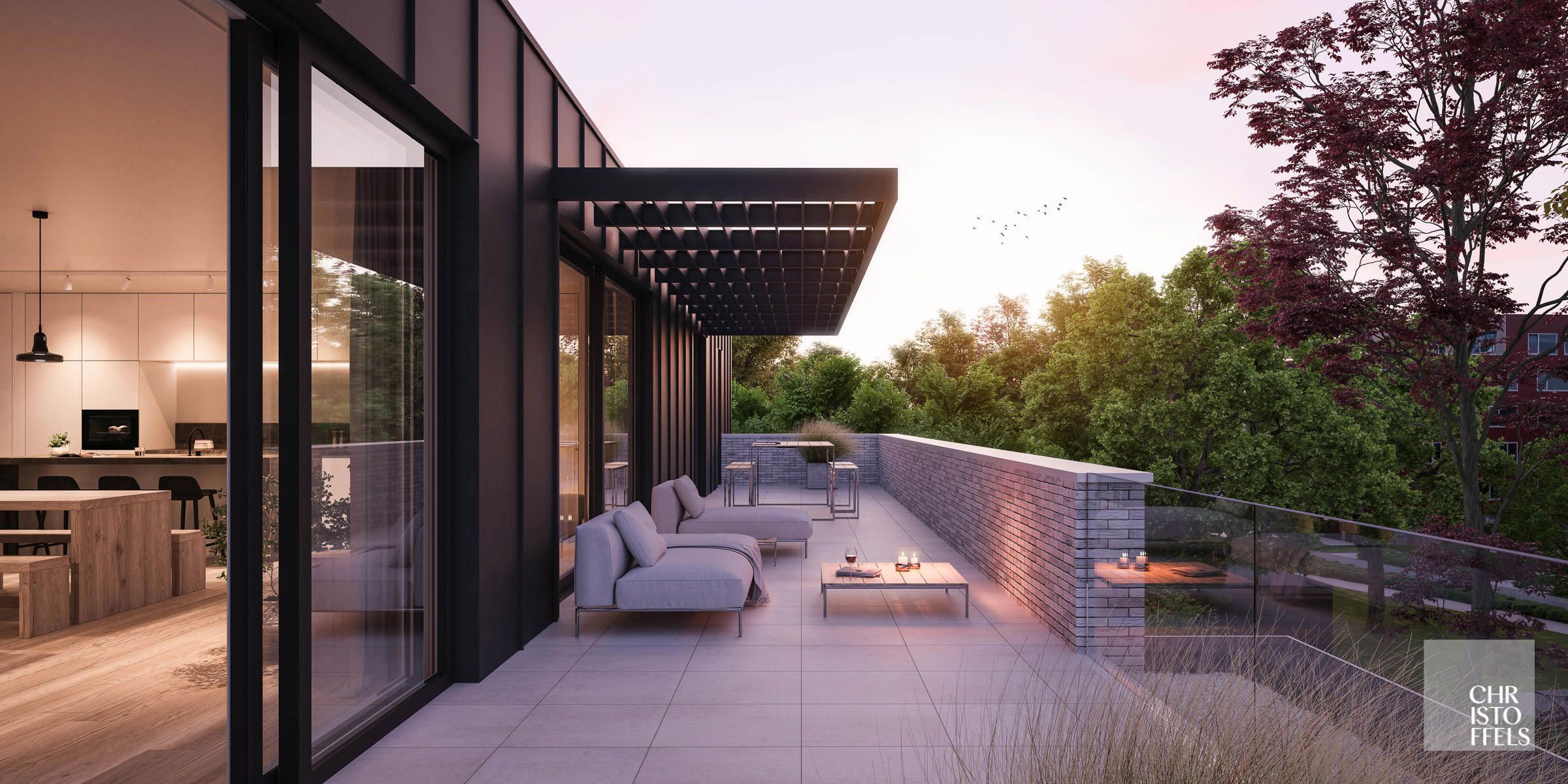 Exclusief wonen in Genk, villa-appartementen met een parktuin foto {{pictureIndex}}