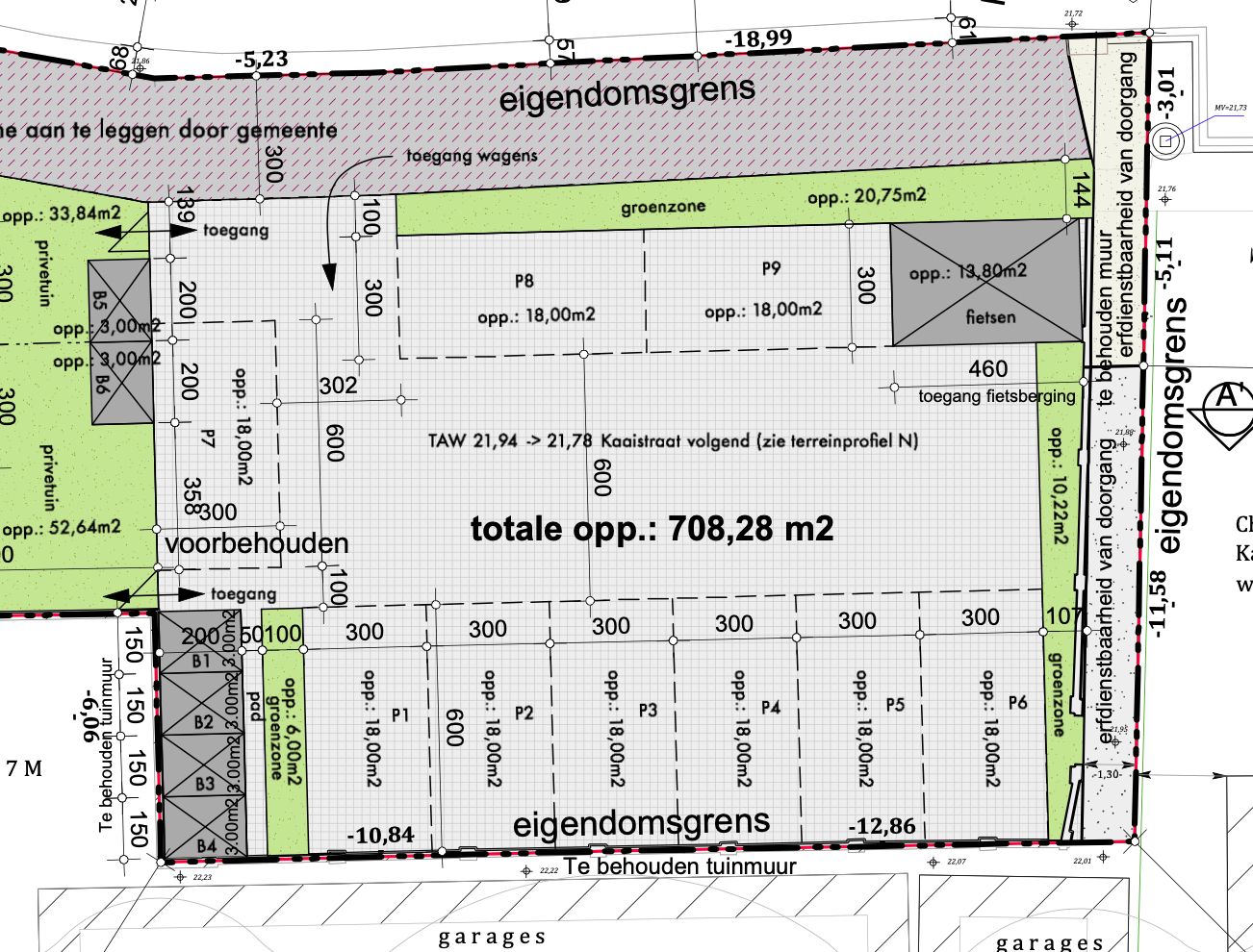 2 autostaanplaatsen te Koop. foto {{pictureIndex}}