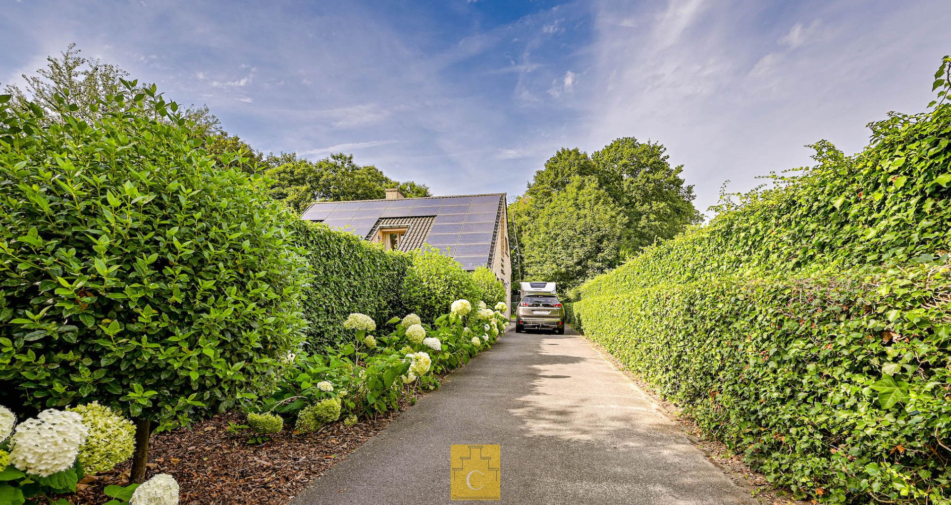 ruime villa op een zonnig perceel aan de rand van het bos, heel veel privacy, met zwemspa en barrelsauna, grote garage, perceel 1050 m2 foto 7