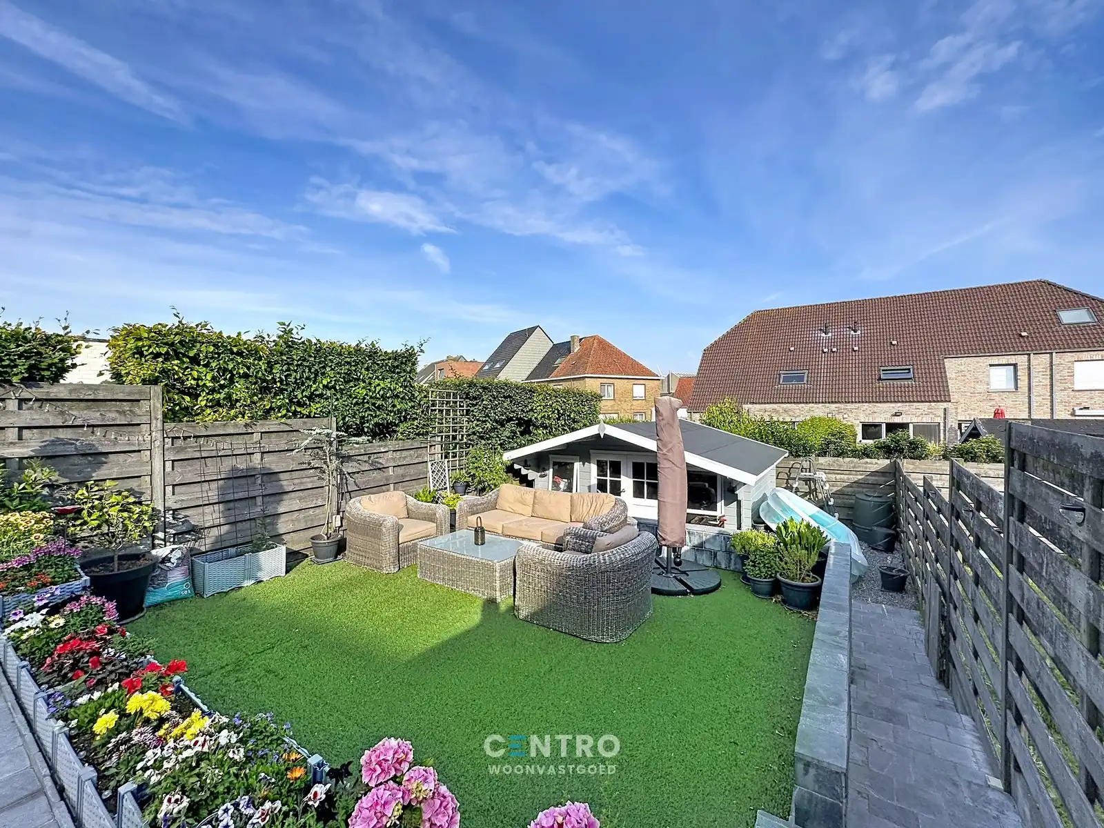 Energiezuinige (Epc A) met 3 slpks, garage én ZUIDger. tuin! foto 21
