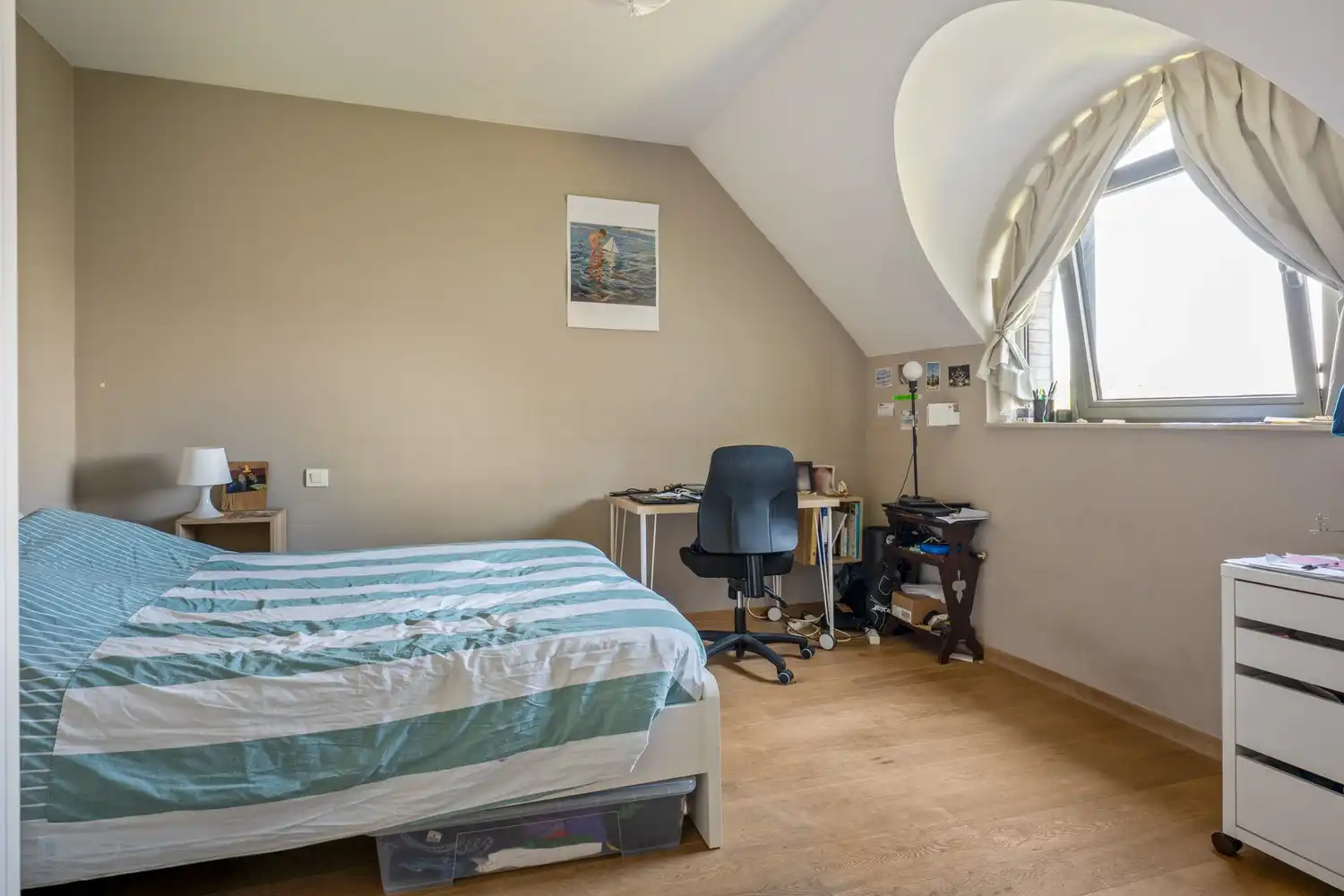 Ruim duplex appartement met 2 slpkrs op een toplocatie in Elsene foto 16