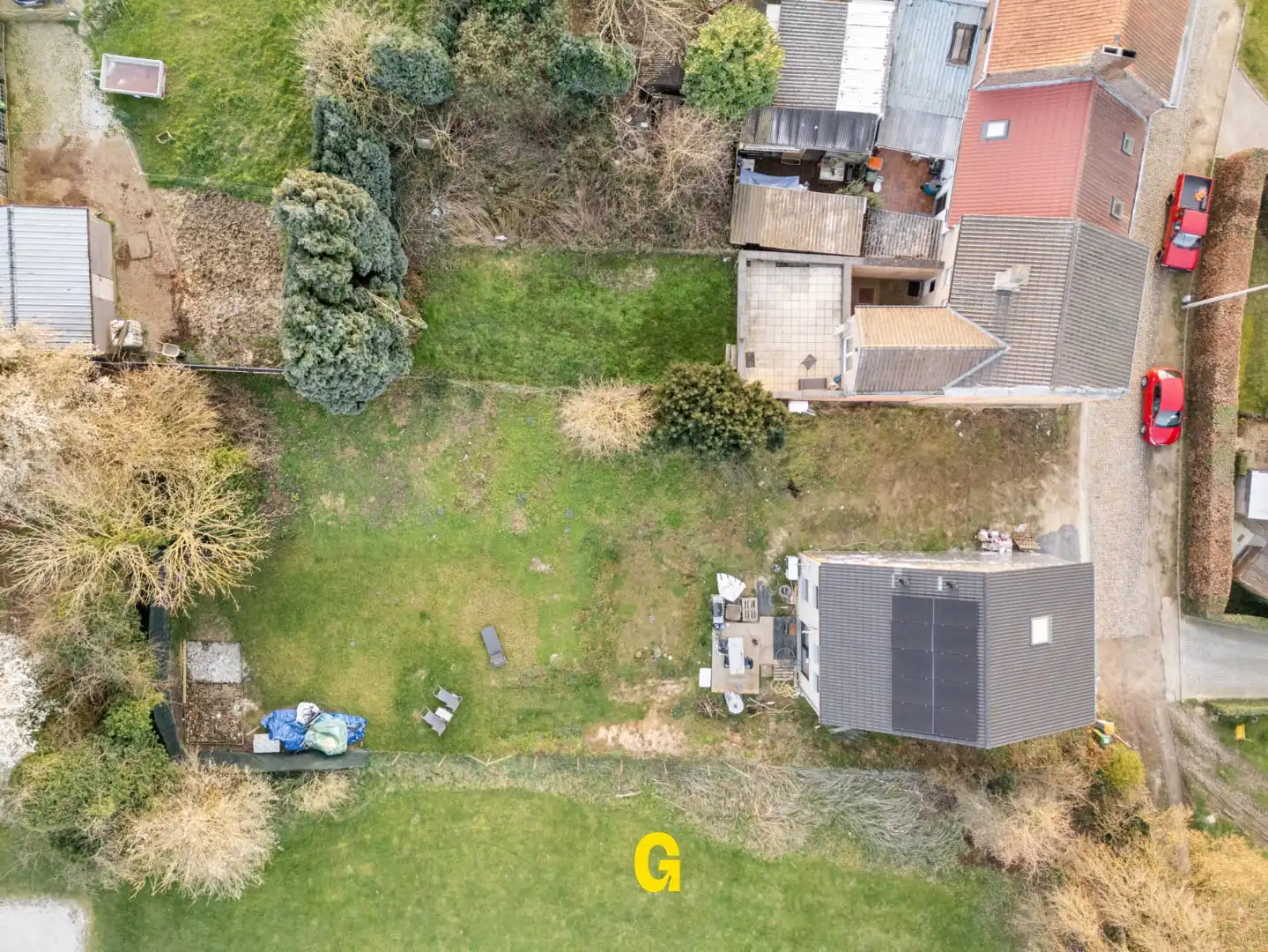 Rustig gelegen perceel bouwgrond voor een gesloten bebouwing op 3a37ca met zuid gerichte tuin te Walt Wilder foto 5