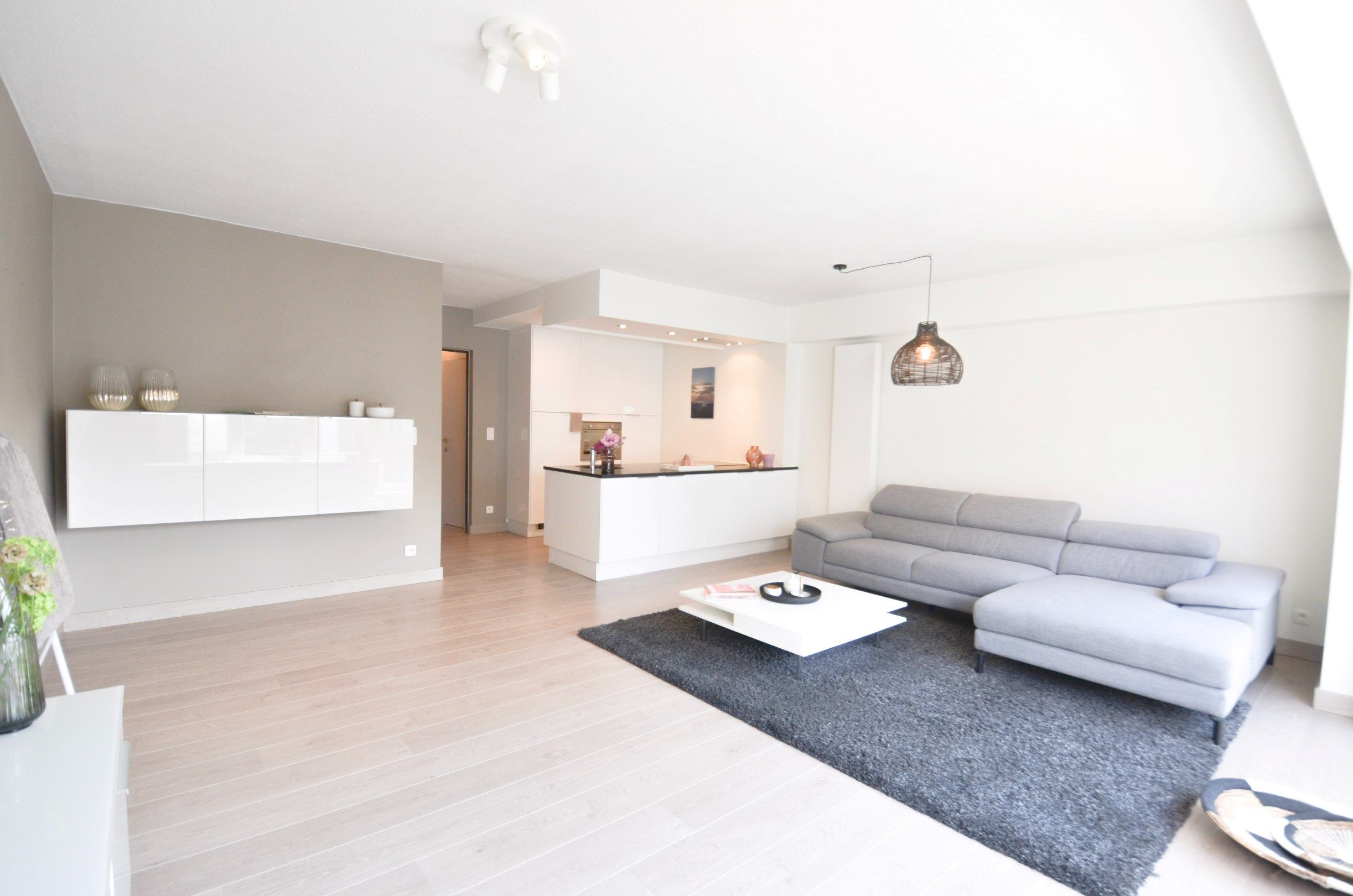 Instapklaar lichtrijk appartement met een gevelbreedte van ongeveer vijf meter. foto {{pictureIndex}}