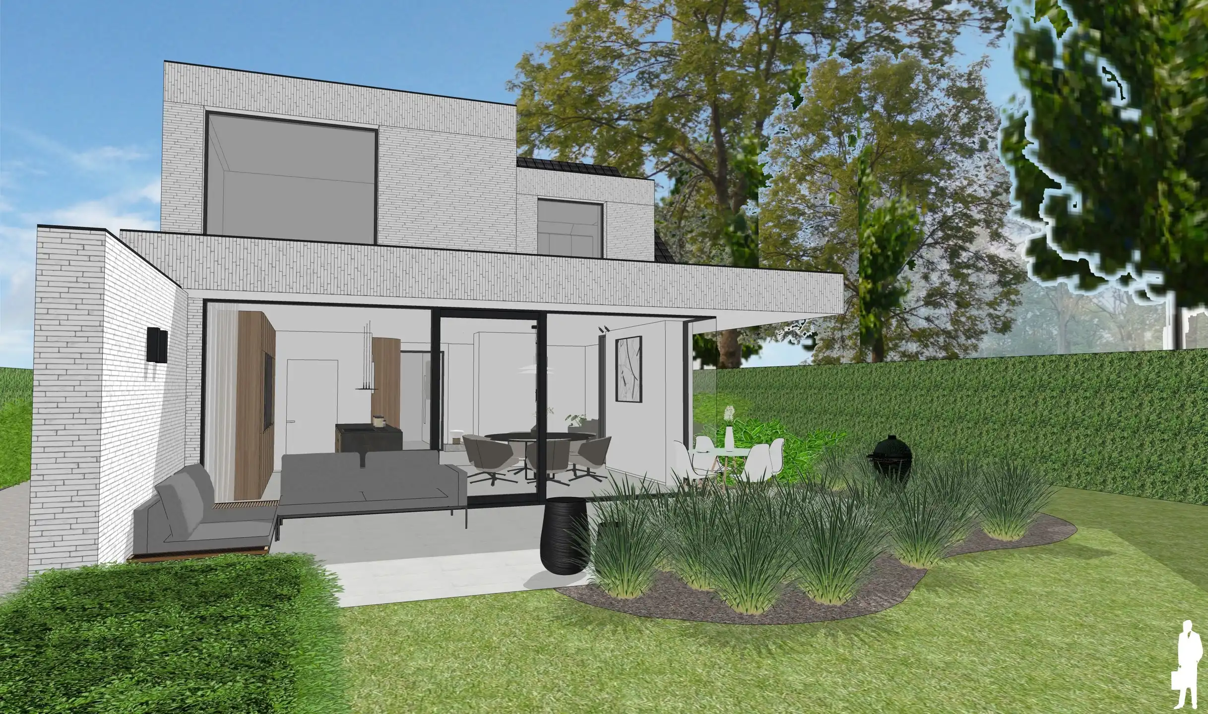 Volledig gerenoveerde woning met 3 slaapkamers, ruime tuin, carport en energiezuinige technieken dichtbij het centrum van essen foto 4