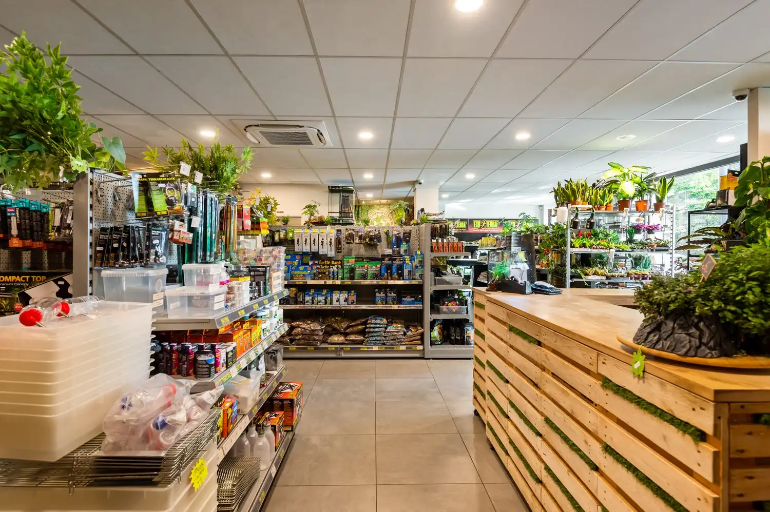 Ruim handelsgelijkvloers (208 m²) met brede etalage en buitenruimte (72 m²) in Kontich foto 5