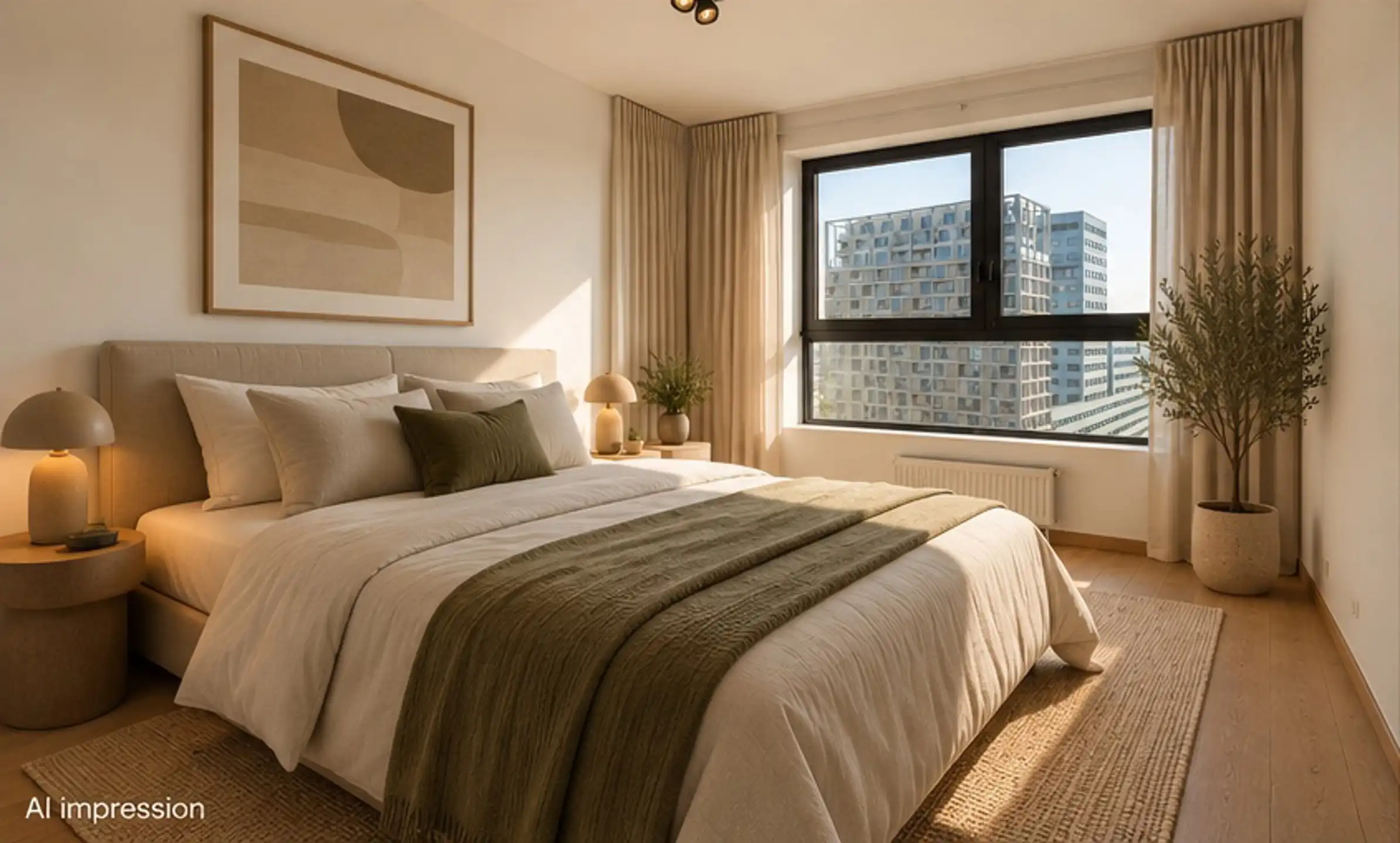 Eilandje: 2 slaapkamers en stadszicht op de 16de foto 19