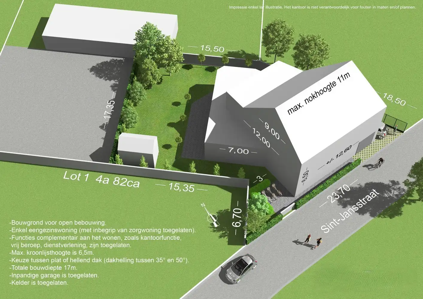 Grond te koop Sint-Jansstraat 7 - 2820 Rijmenam