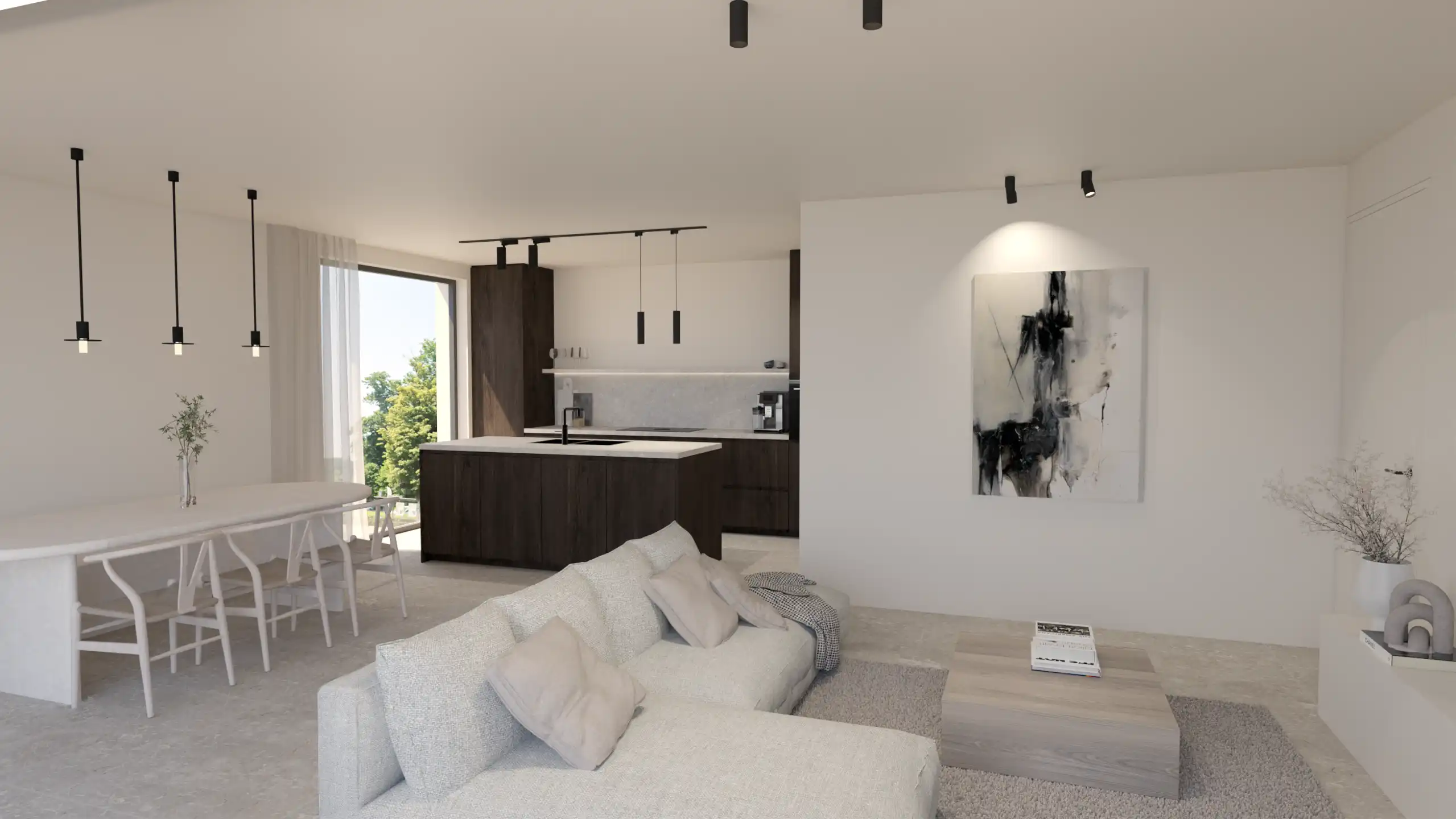 Luxe nieuwbouw 1 slpk app met terras incl autostaanplaats foto 5