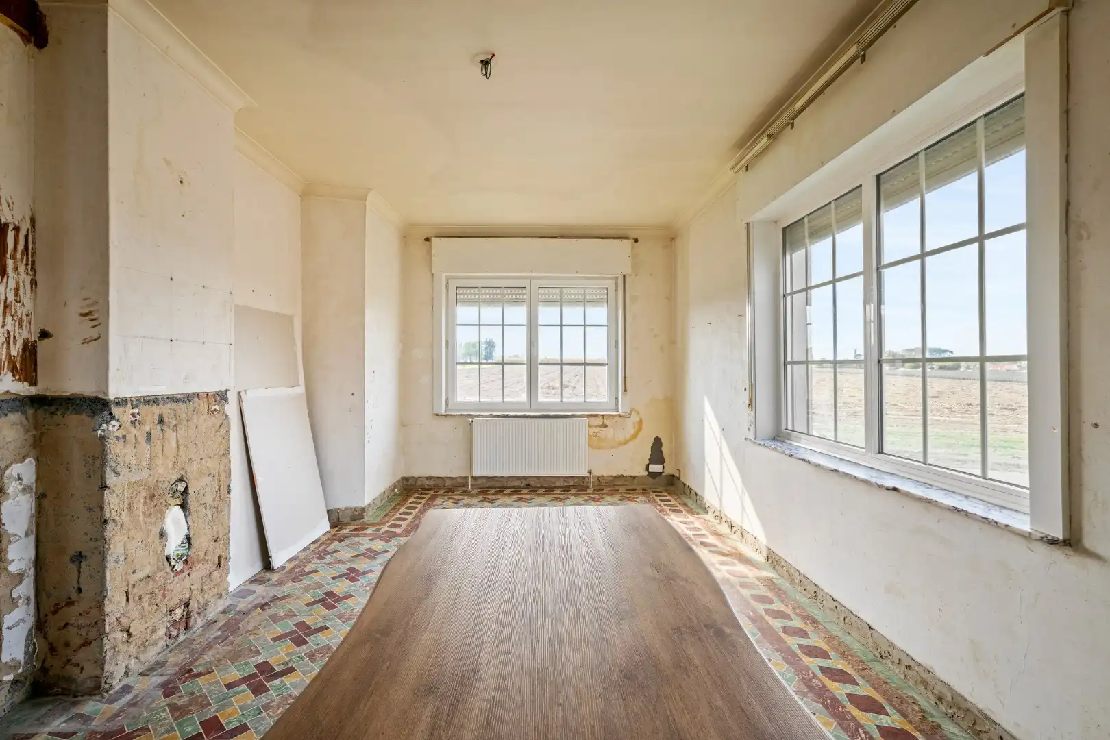 Halfopen woning met garage en fenomenaal uitzicht in Rekkem foto 4