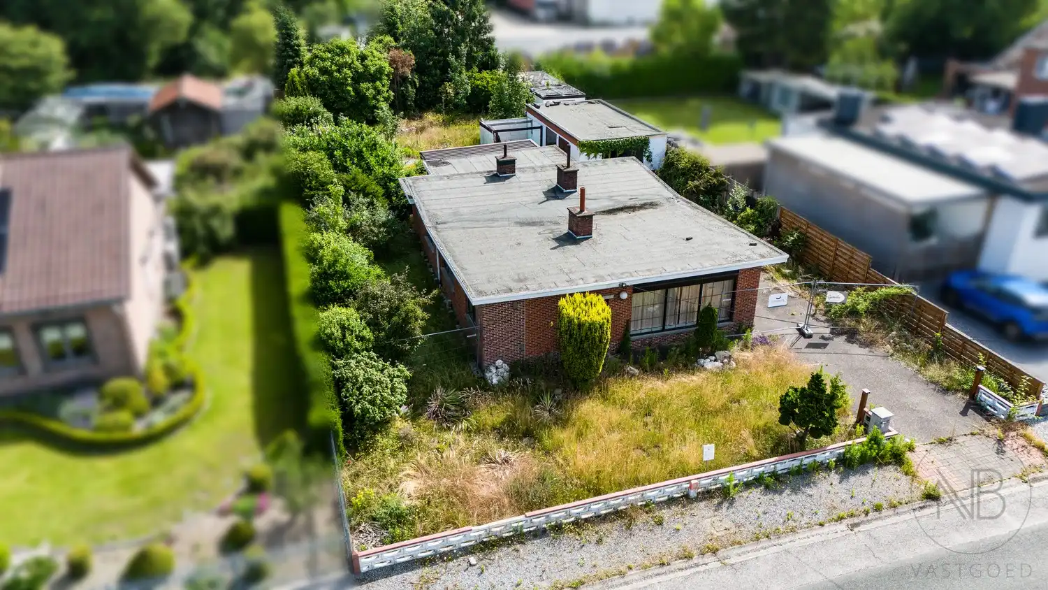 Bouwgrond met vergunning voor tweewoonst! foto 3