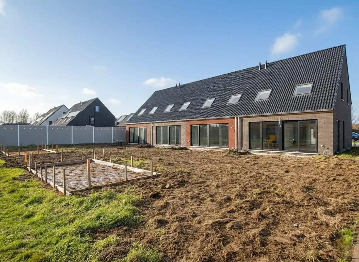 NIEUWBOUWPROJECT MET 4 INSTAPKLARE NIEUWBOUWWONINGEN MET 3 SLPKS EN TUIN foto 5