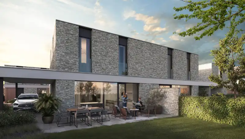 Halfopen bebouwing te Ertvelde Benninckstraat te koop foto 9