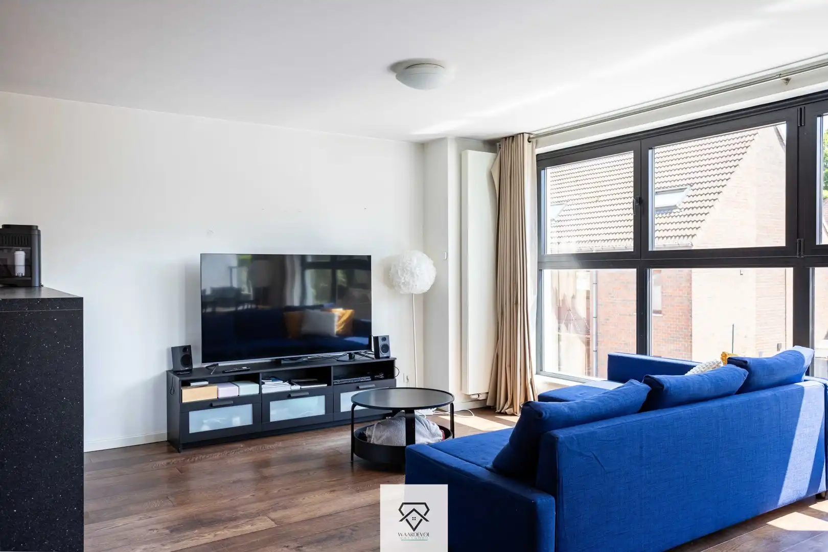 Lichtrijk hoekappartement met 2 slaapkamers en terras te Portus Ganda foto 4