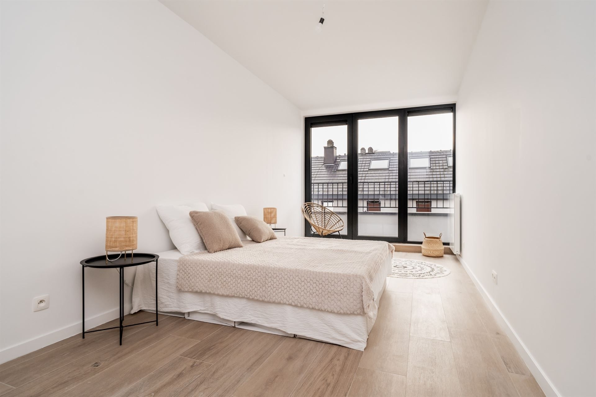 Dicht bij het Tour&Taxis-terrein, prachtig duplex met 2 slaapkamers : foto 13