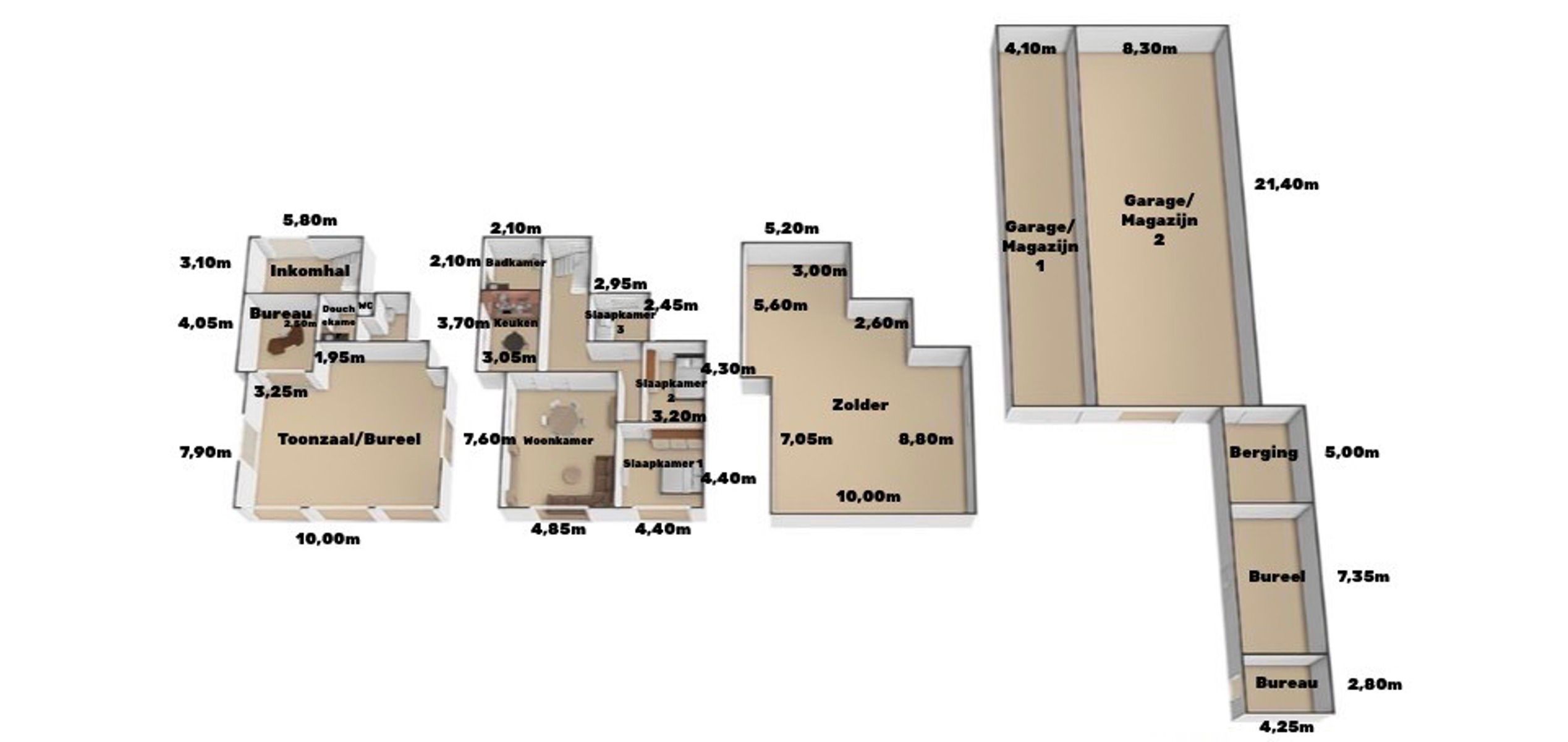 Ruime Woning met 3 SLPK, tuin, opslagruimte én magazijn! foto 28