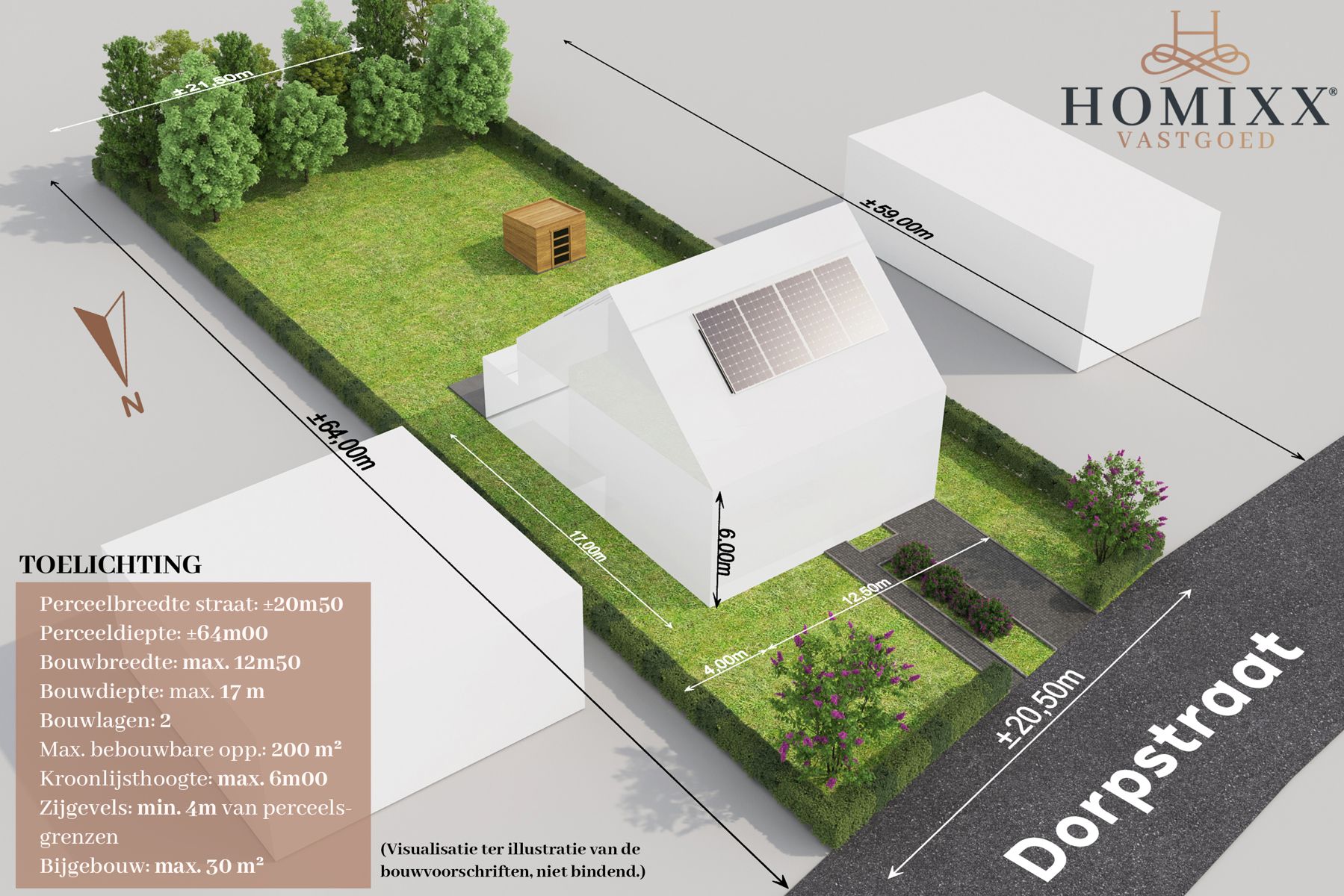 Unieke bouwgrond voor OB met weids zicht in hartje Gelrode foto 2