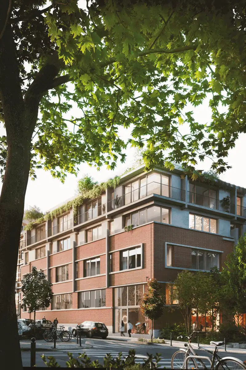 Casco handelspand 120 m² te koop – Schaarbeek foto {{pictureIndex}}